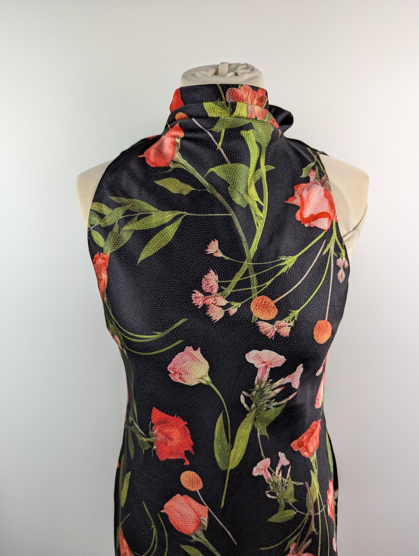 Ted Baker Connihh Floral Midi Dress - Black /Multi