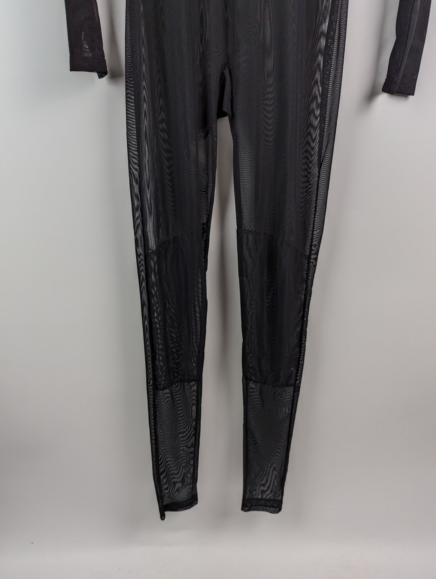 Heron Preston See Throuh Jumpsuit - Black