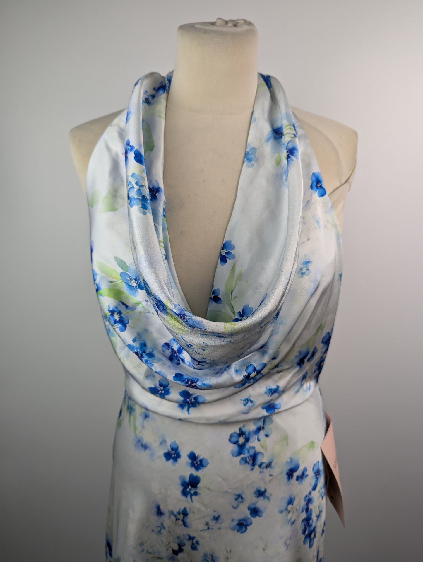 Jarlo Noelle Dress - Blue / White