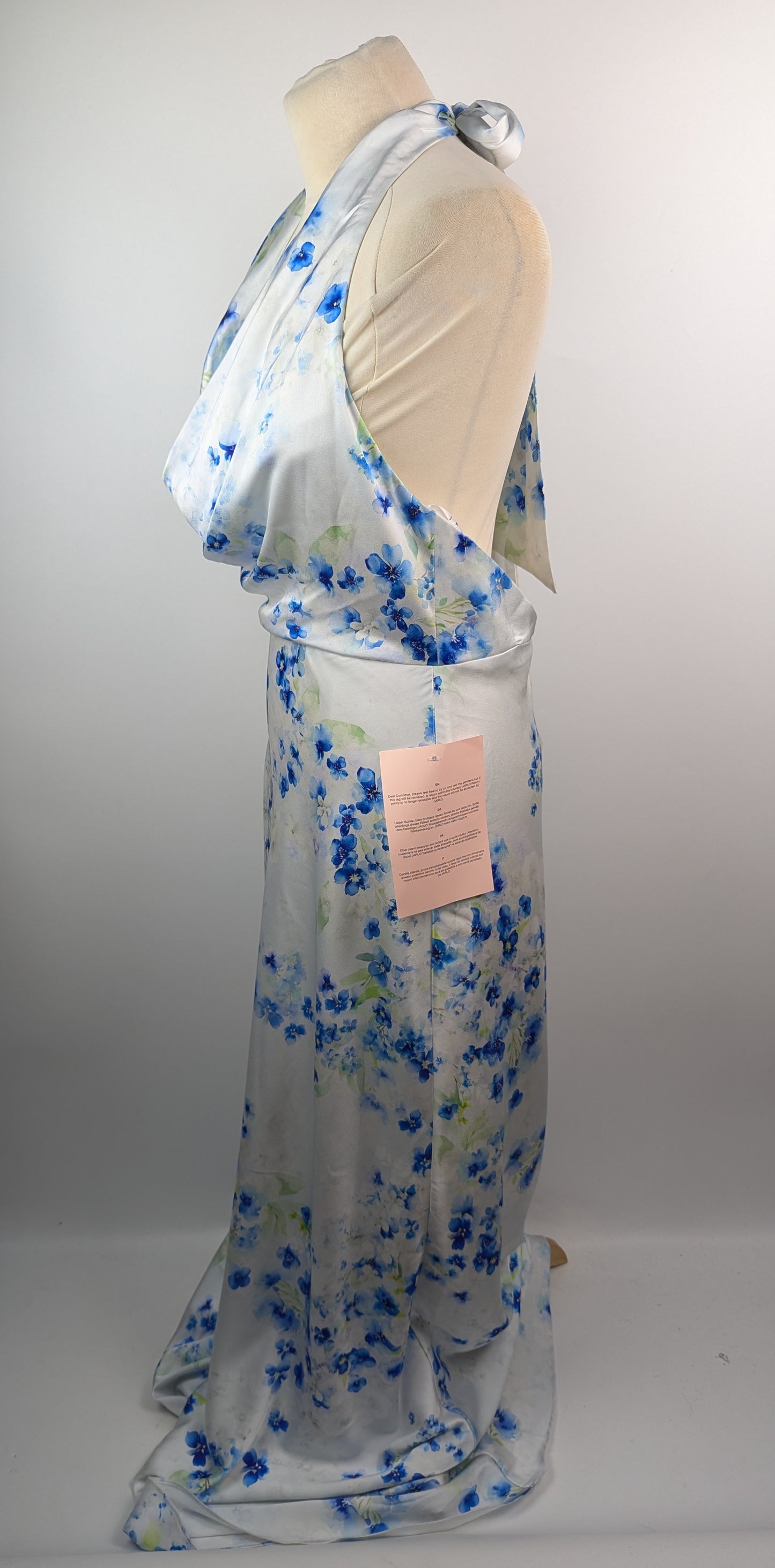 Jarlo Noelle Dress - Blue / White
