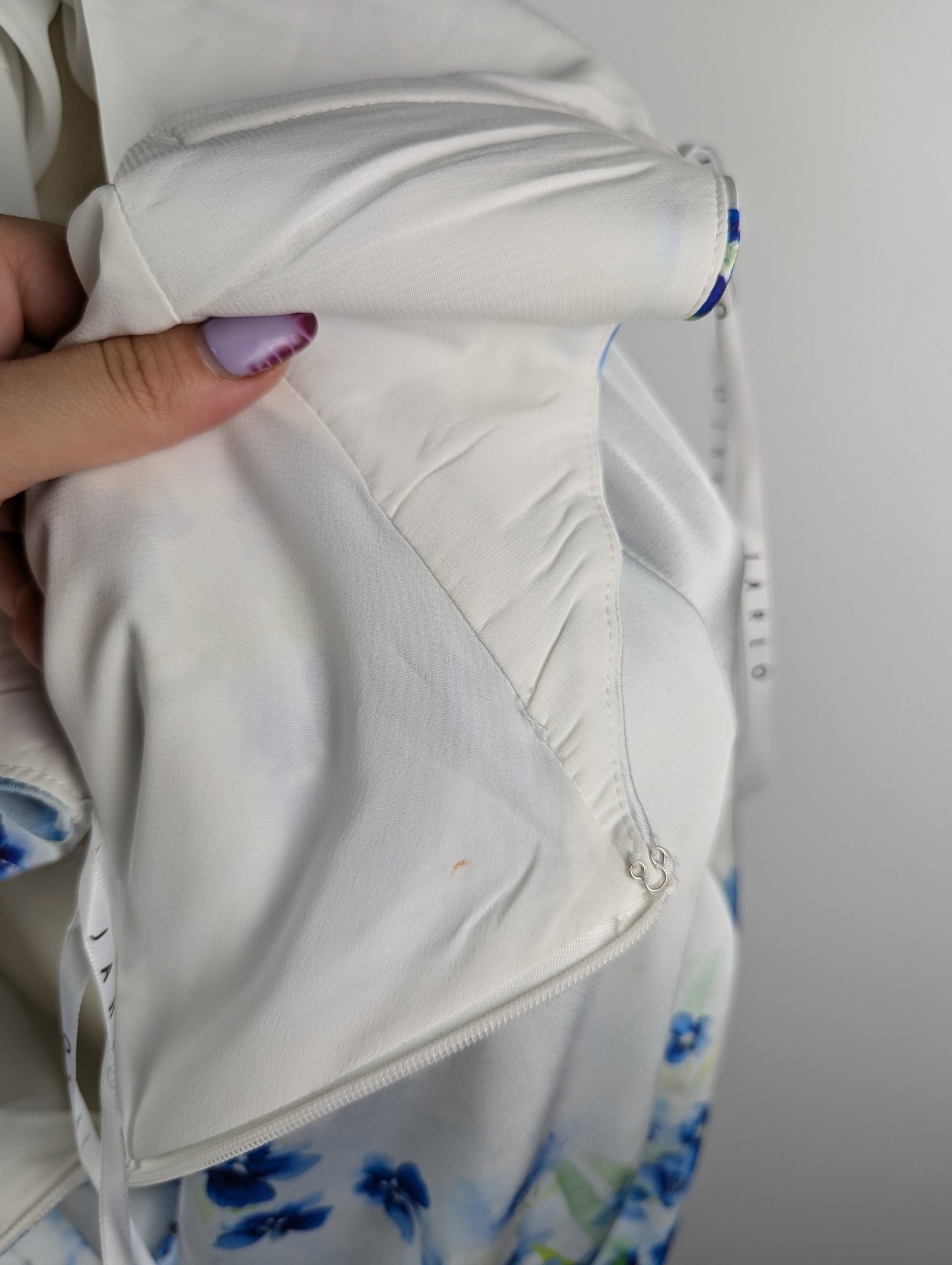 Jarlo Noelle Dress - Blue / White