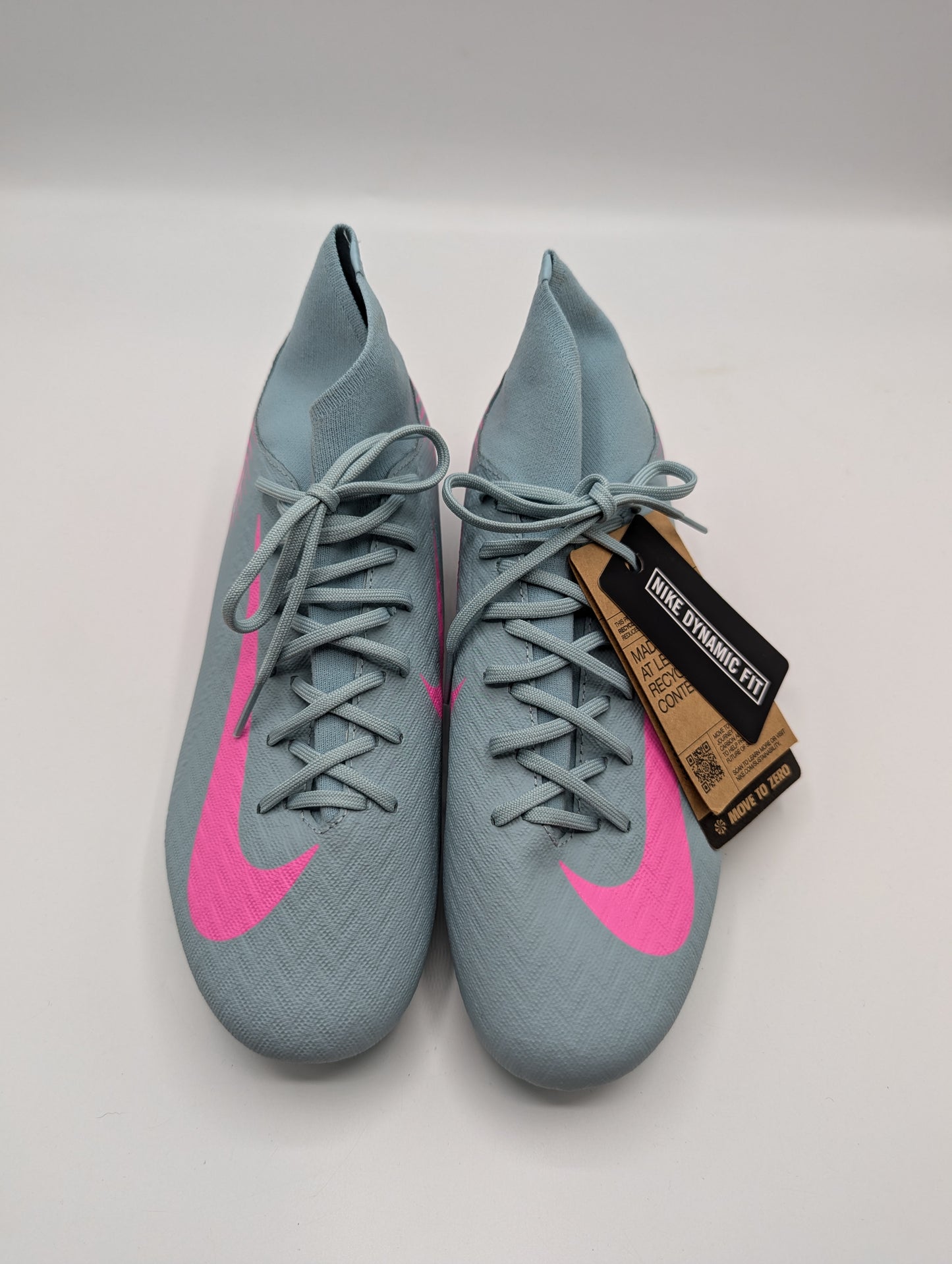 Nike Zoom Mercurial Superfly 10 Academy Adults Firm Ground Football Boots - Blue / Pink