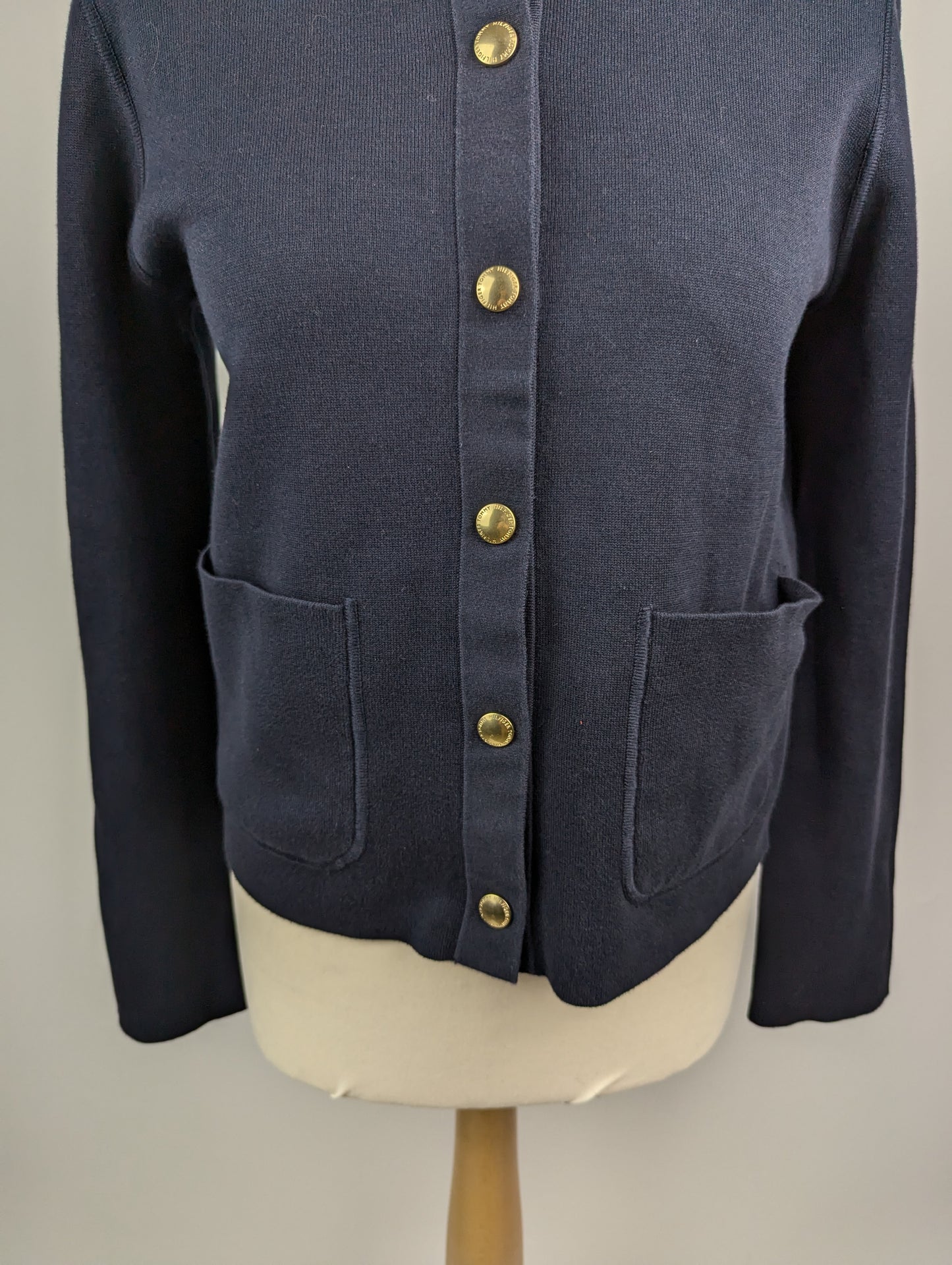 Tommy Hilfiger Reversible Cardigan sweater Womens - Navy