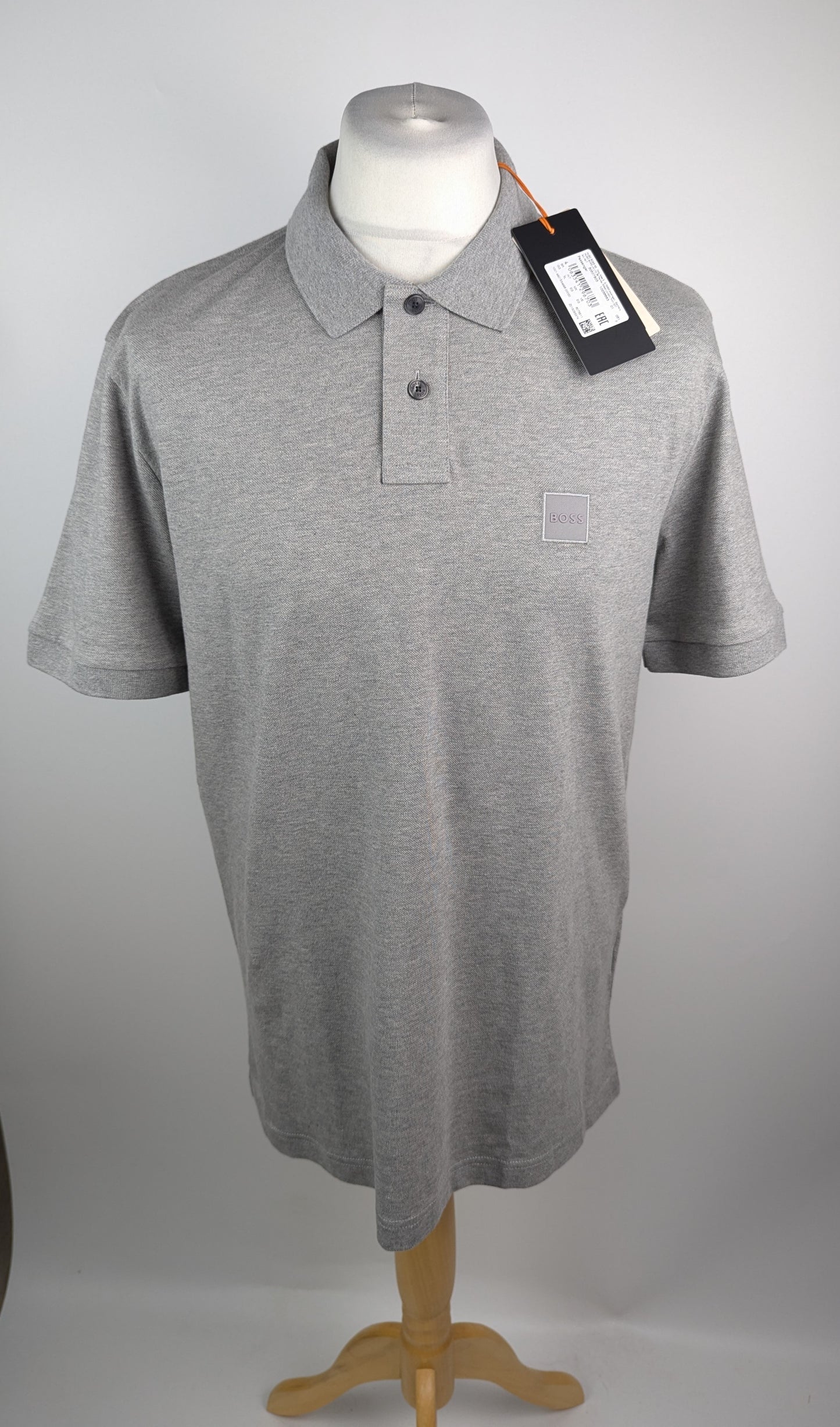 BOSS Mens Passenger Polo Shirt - Grey