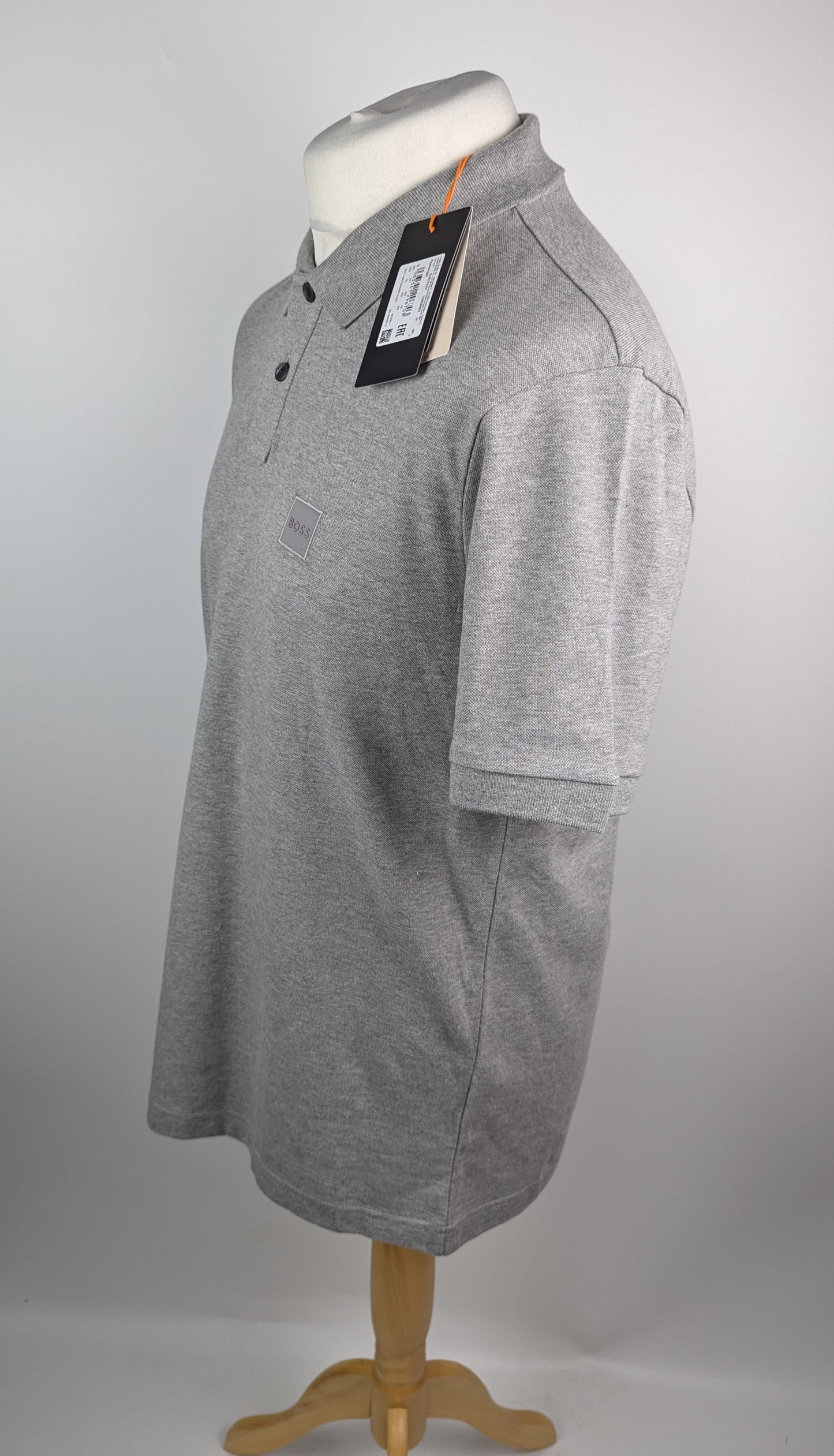 BOSS Mens Passenger Polo Shirt - Grey