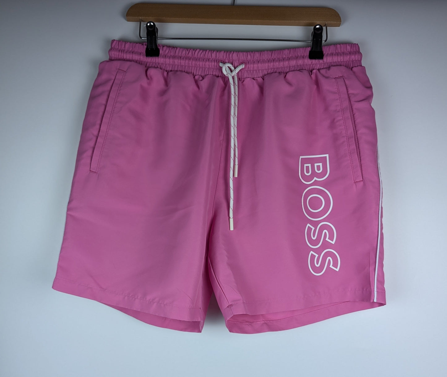 BOSS Men's Sormfish Swim Shorts - Pink