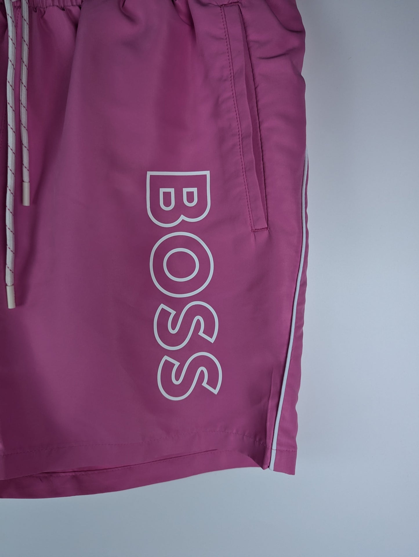 BOSS Men's Sormfish Swim Shorts - Pink