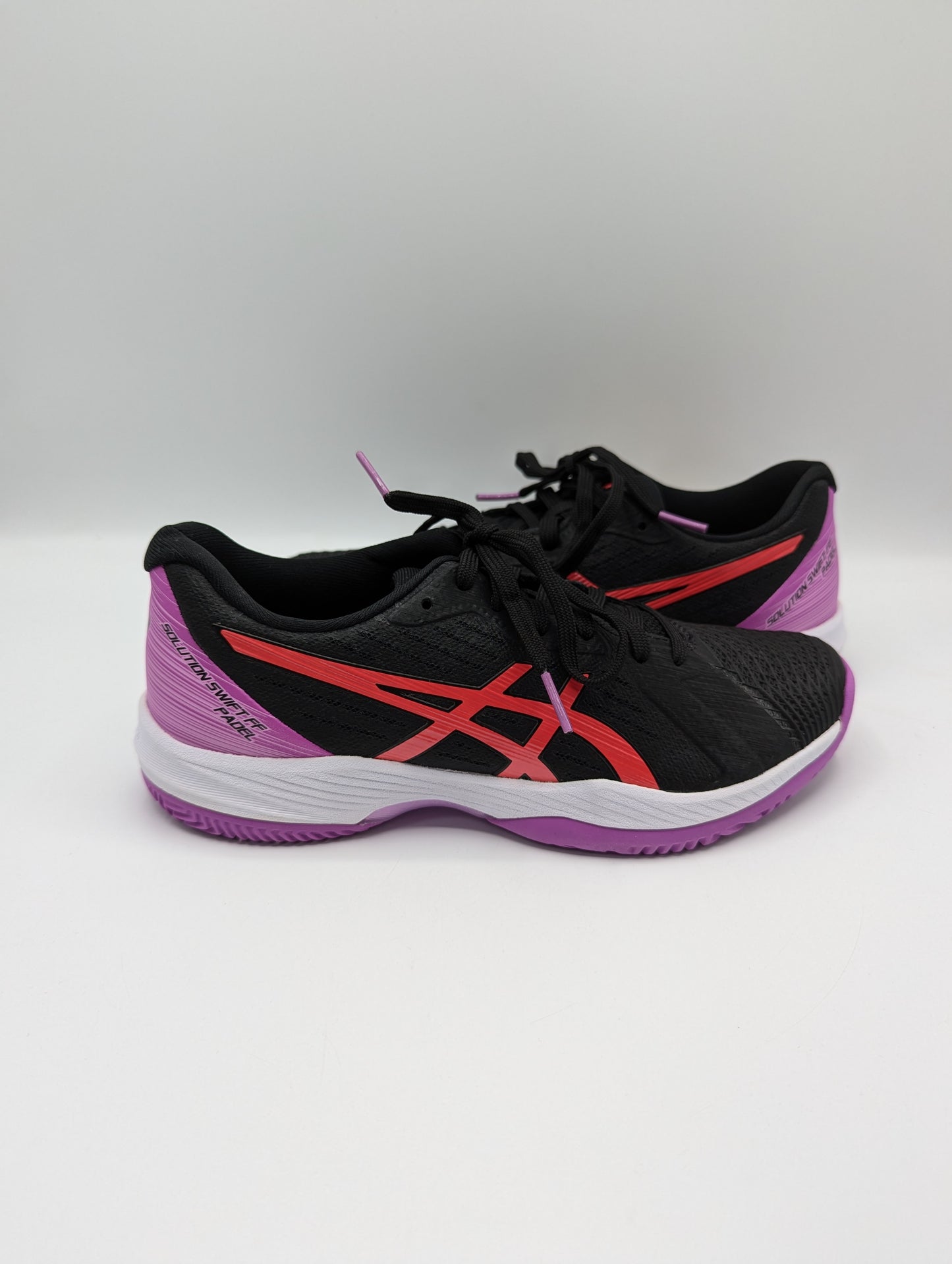 Asics Womens Solution Swift FF Padel Trainers Womens - Black / Purple