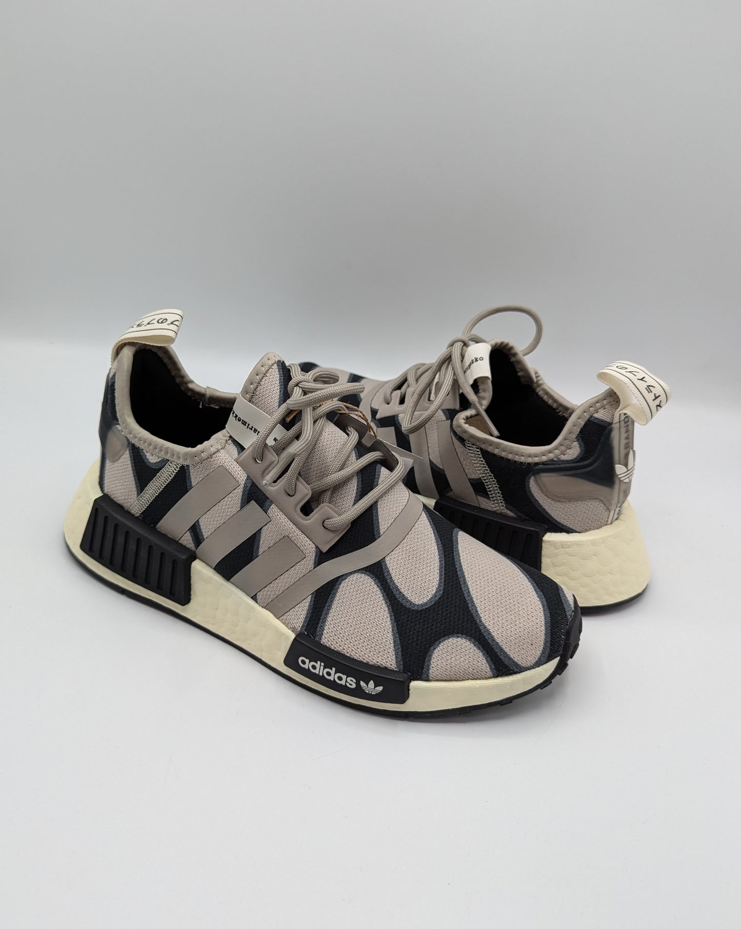 Adidas Marimekko x Womens Trainers NMD_R1 - Black/Beige/Grey