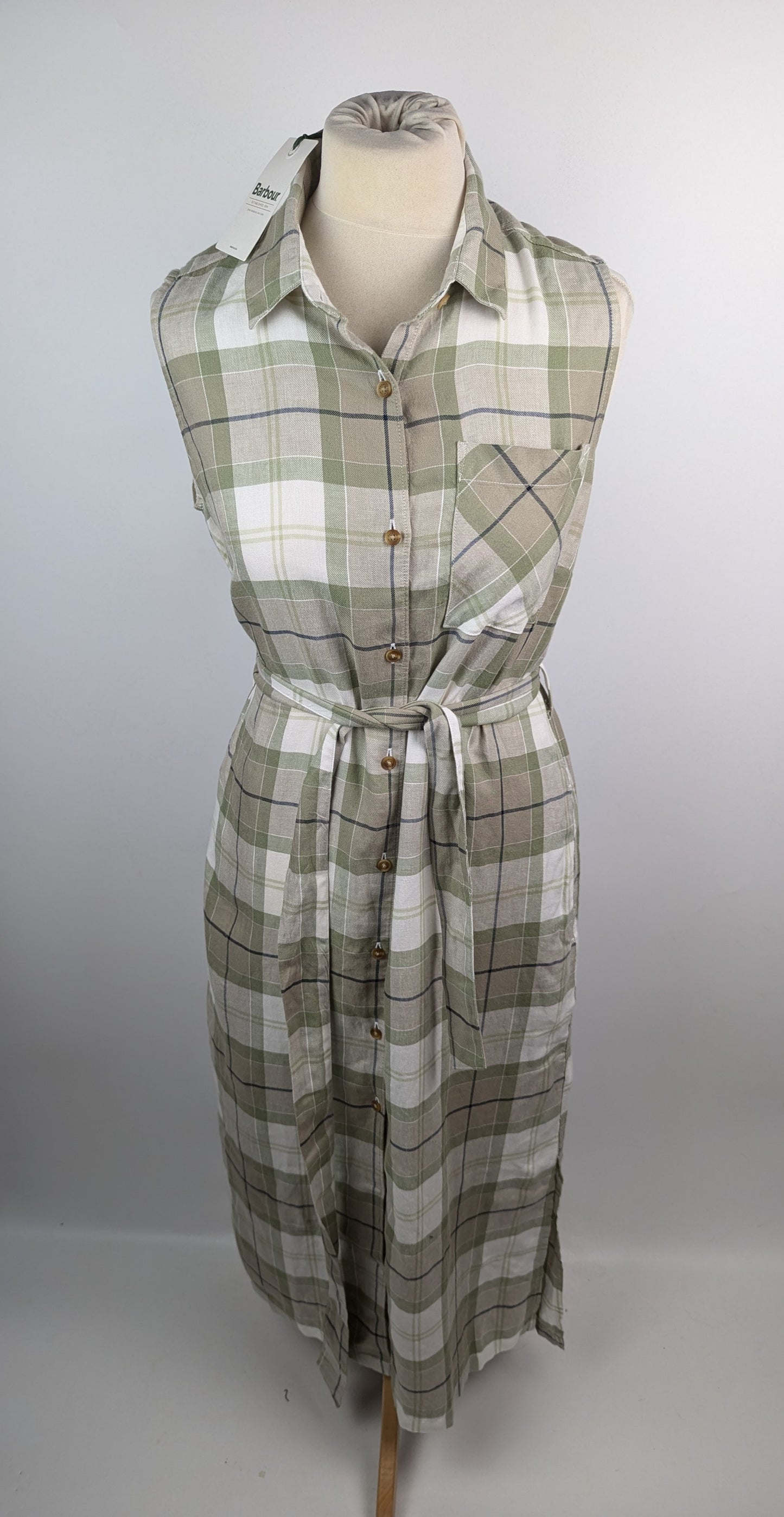 Barbour Agnes Midi Dress - Rosemary Tartan