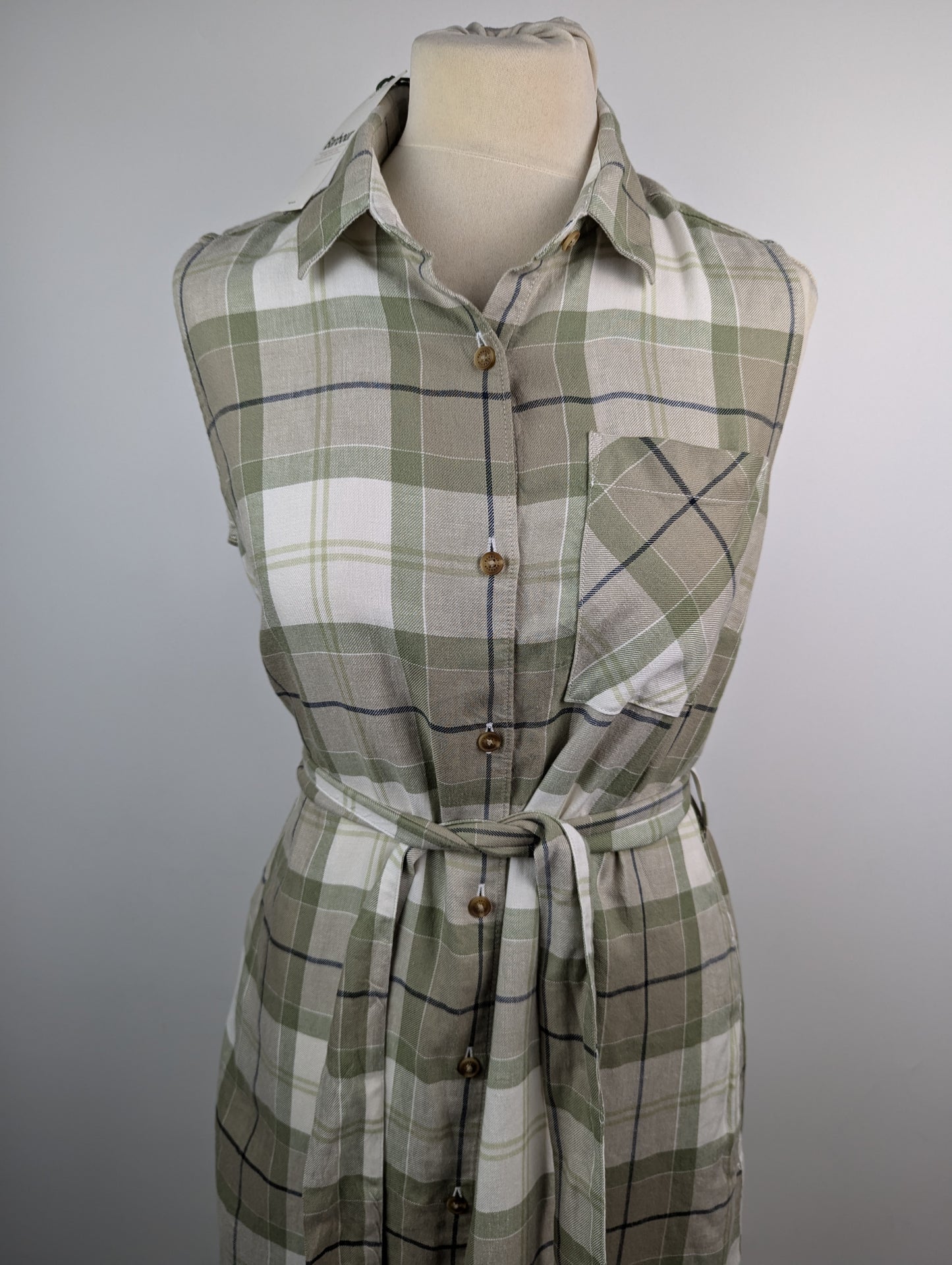 Barbour Agnes Midi Dress - Rosemary Tartan