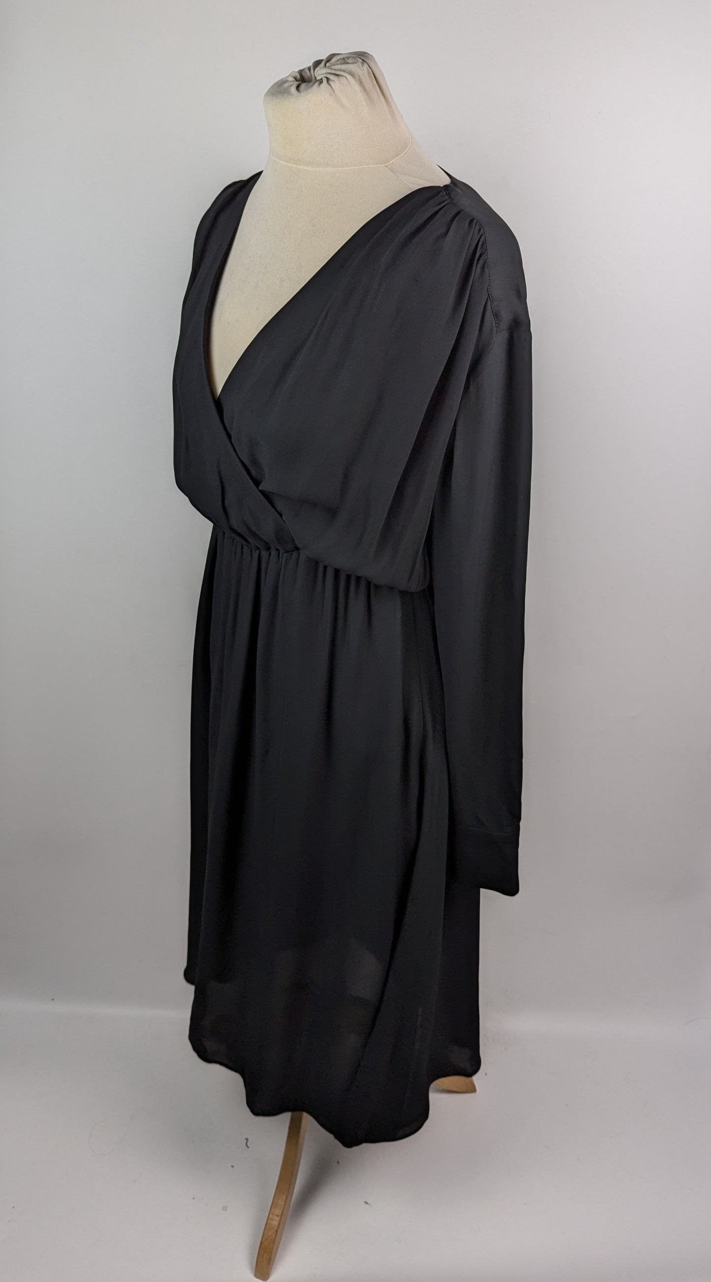 Boss Dagatta Womens Midi Dress - Black