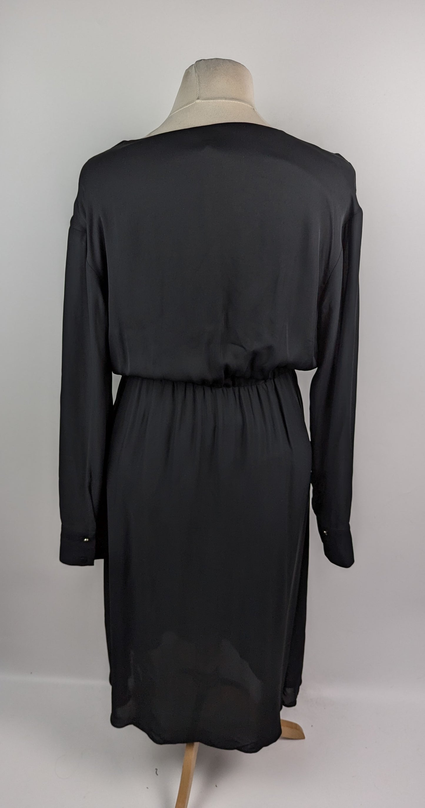 Boss Dagatta Womens Midi Dress - Black