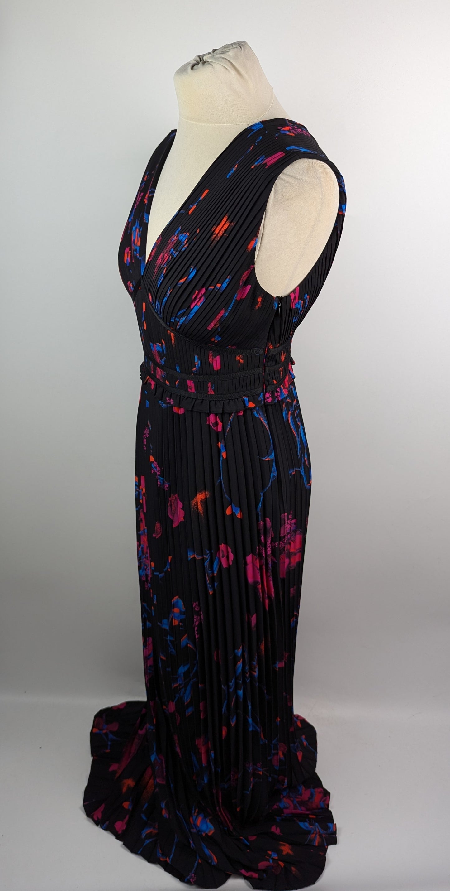 Boss Deparie Womens Maxi Dress - Black / Multi