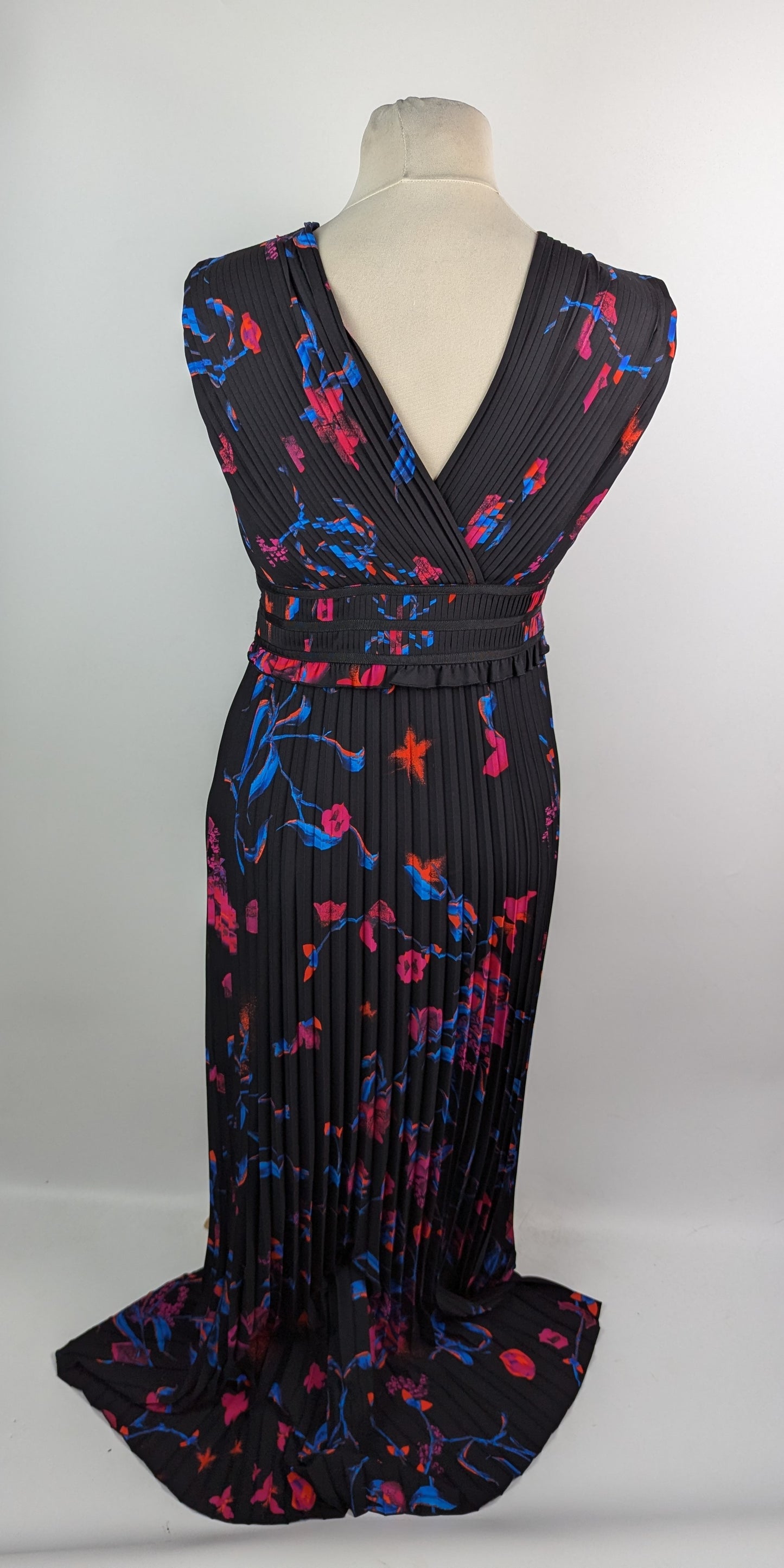 Boss Deparie Womens Maxi Dress - Black / Multi