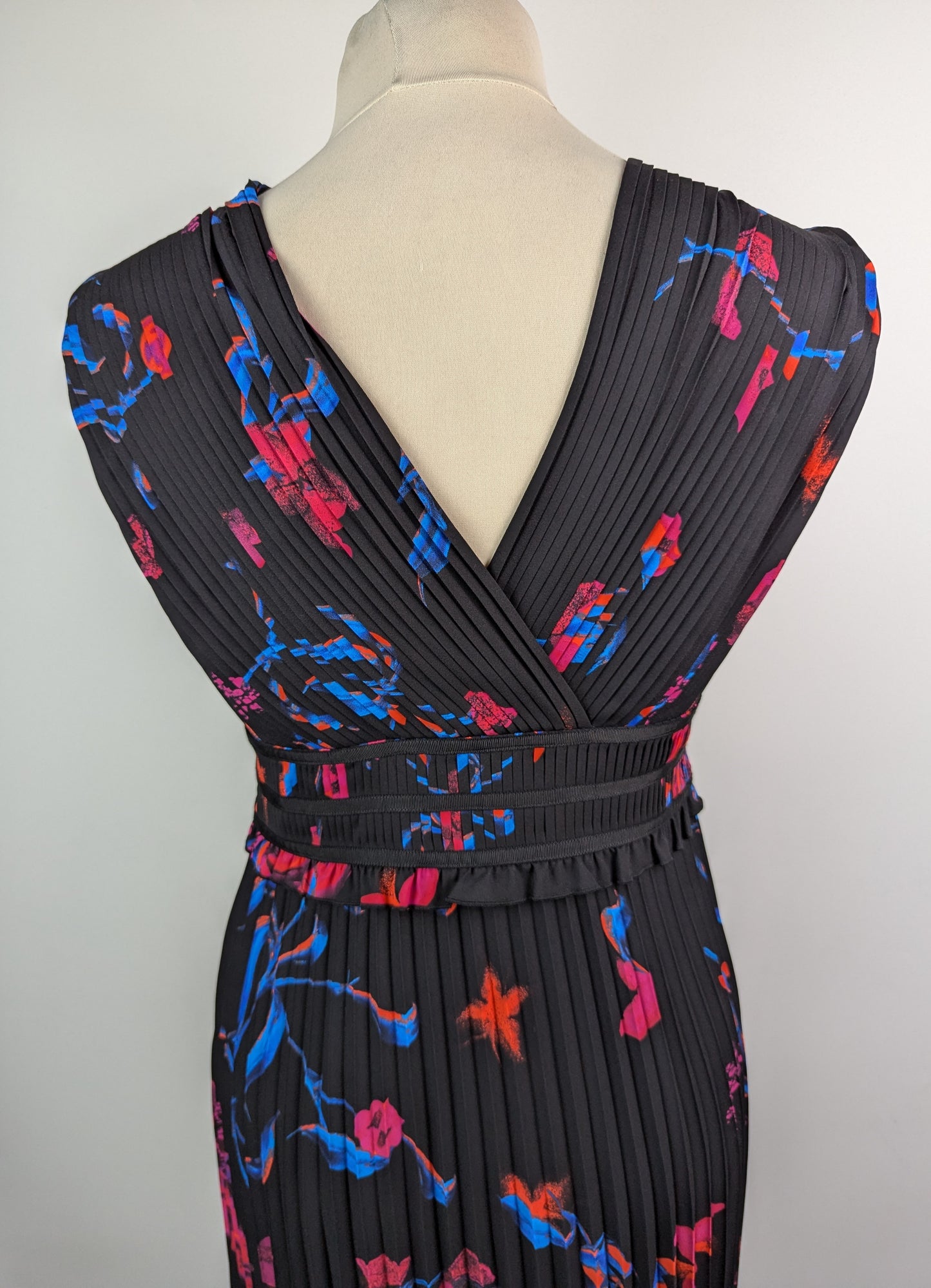 Boss Deparie Womens Maxi Dress - Black / Multi