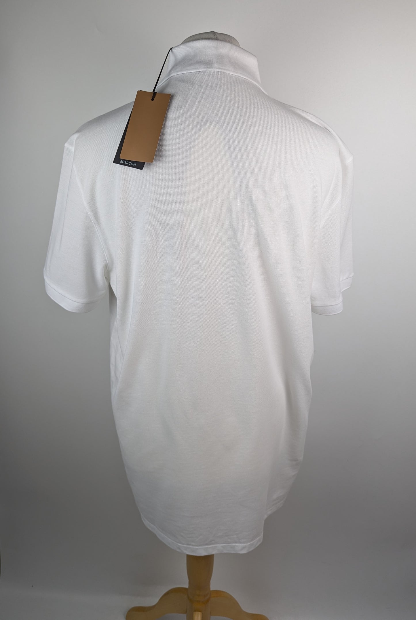 Boss Mens Pallas Polo Shirt - White