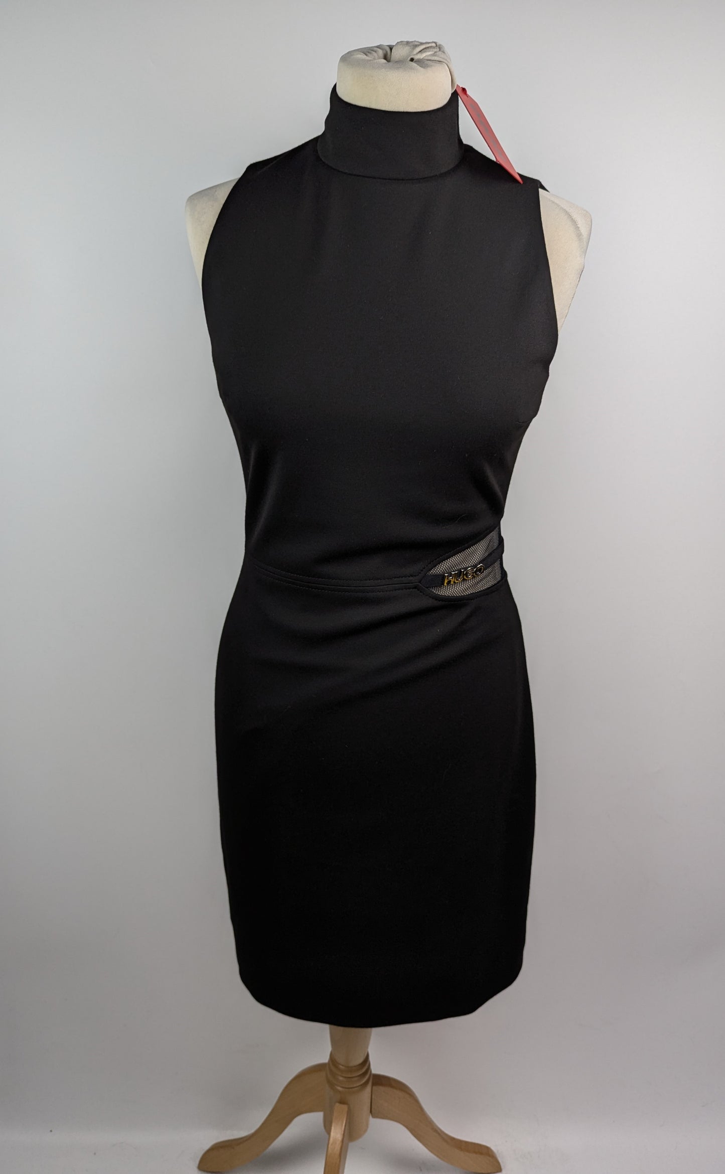 Hugo Kirin Womens Mini Dress - Black