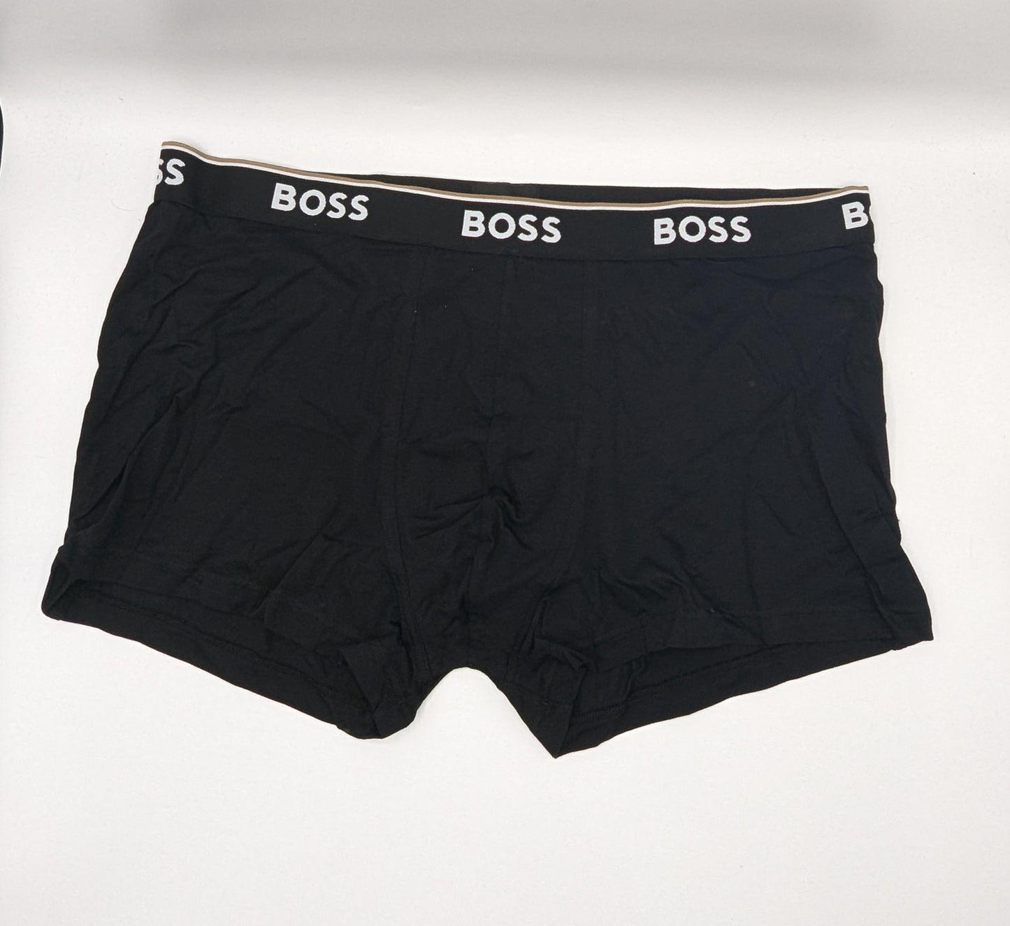 Boss 3 Pack Mens Boxer Briefs - White / Black / Grey