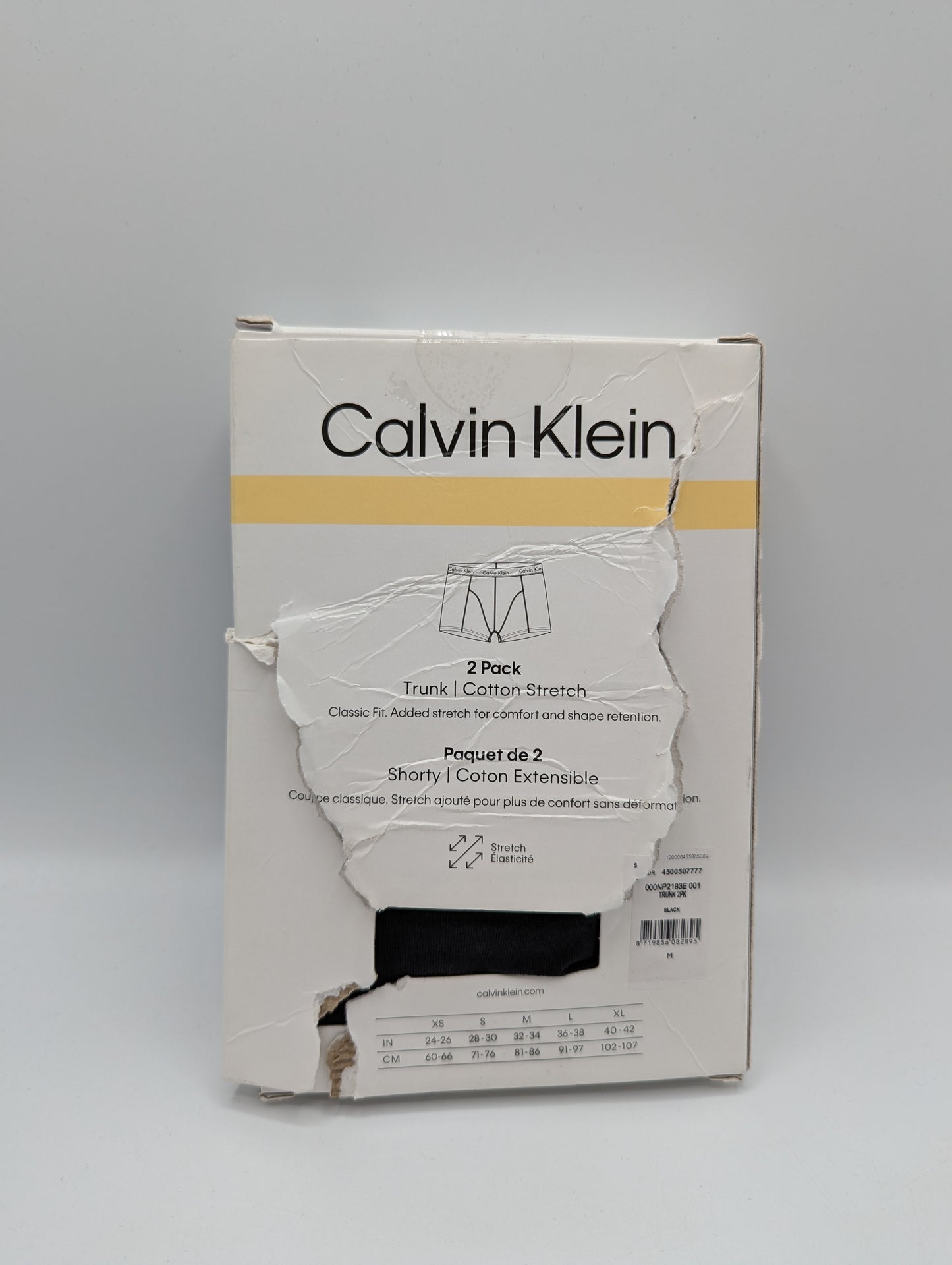 CALVIN KLEIN 2 Pack Boxer Trunks - Black / Navy