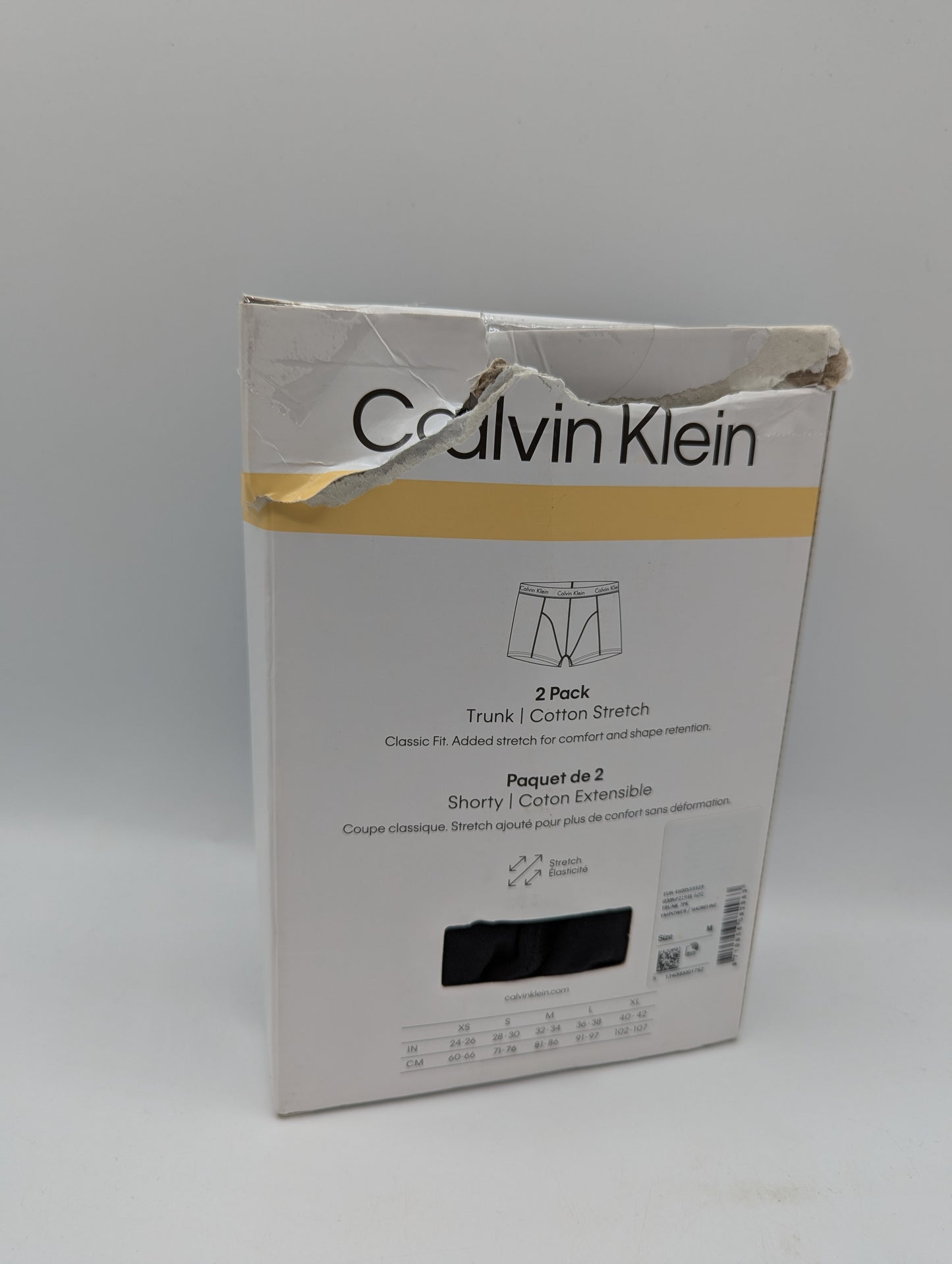 CALVIN KLEIN 2 Pack Boxer Trunks - Black