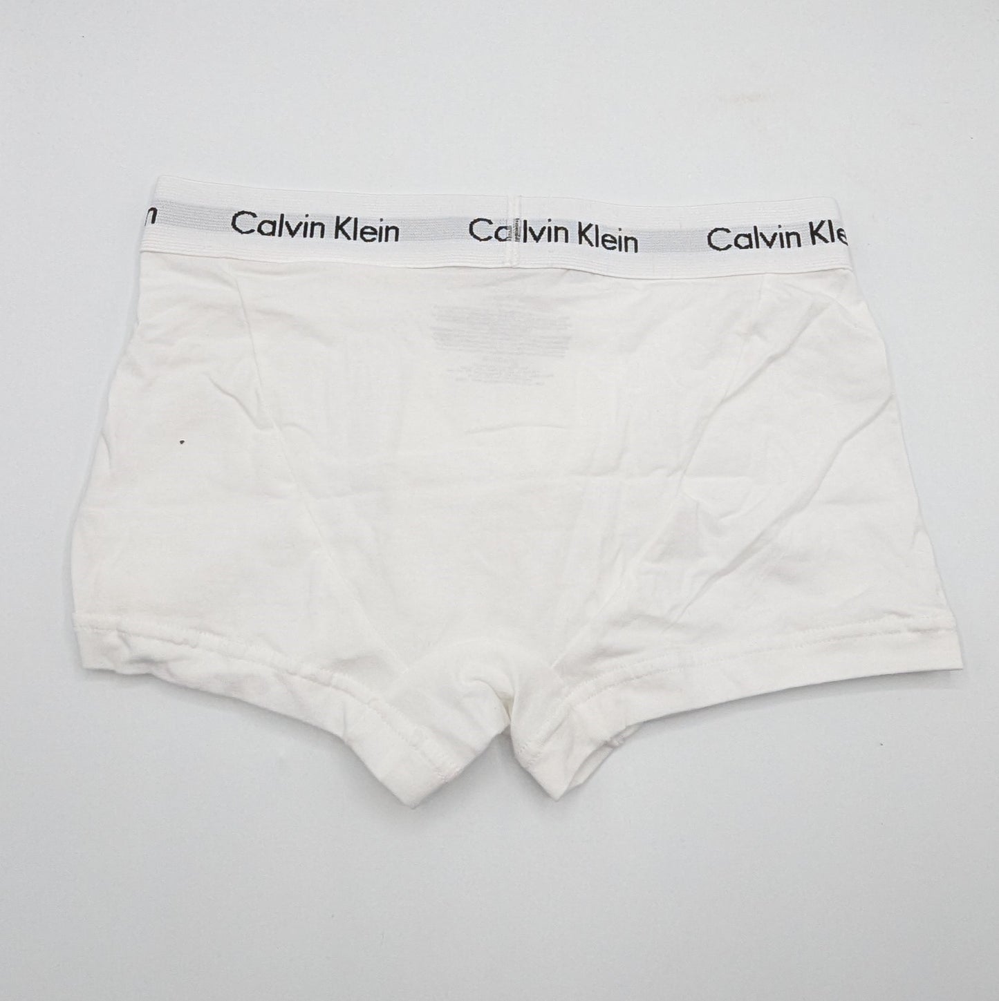 CALVIN KLEIN 3 Pack Cotton Stretch Low Rise Boxer Trunks - Grey / White / Blue