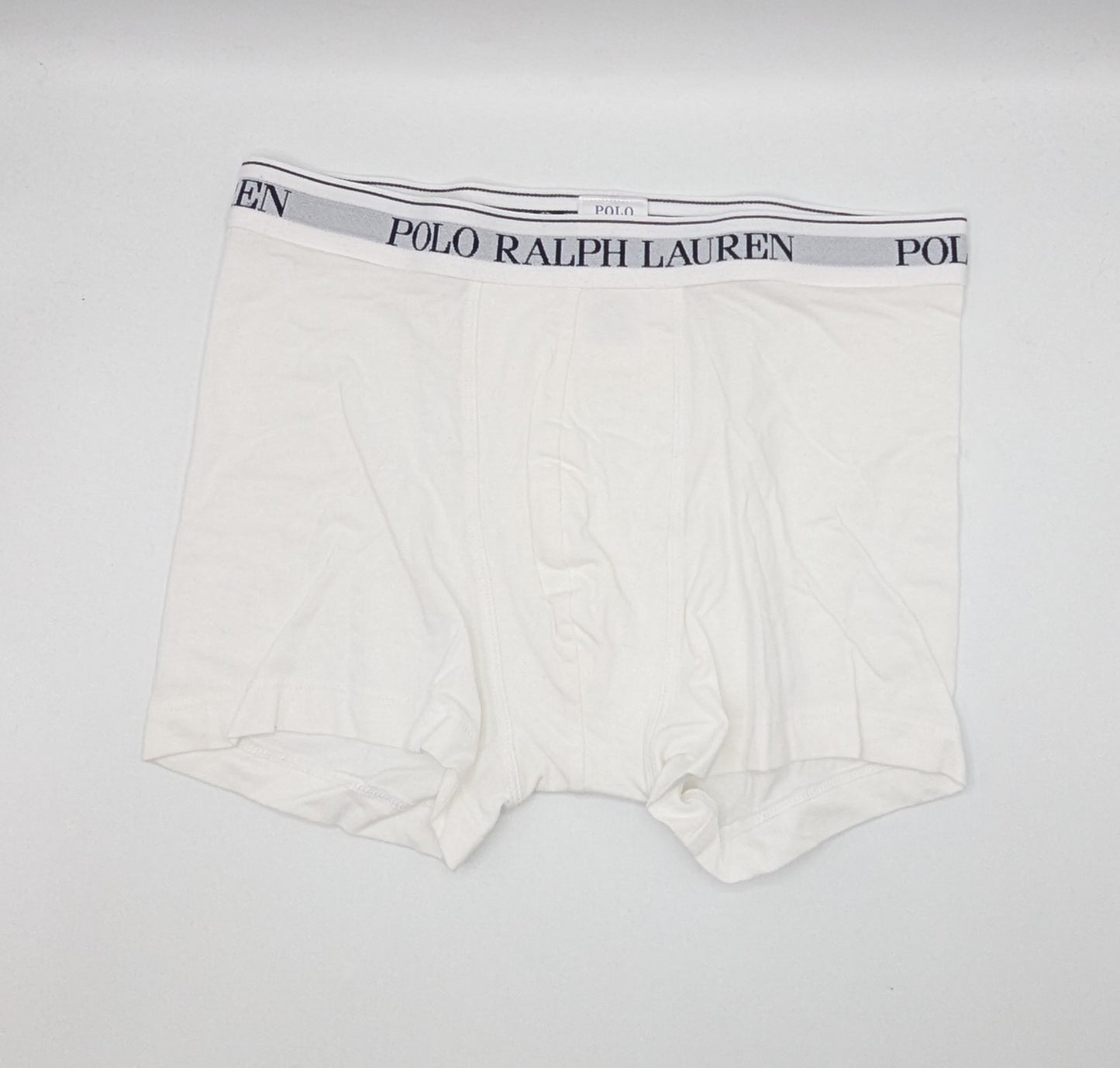 Polo Ralph Lauren Men's 3-Pack Cotton Trunks- White