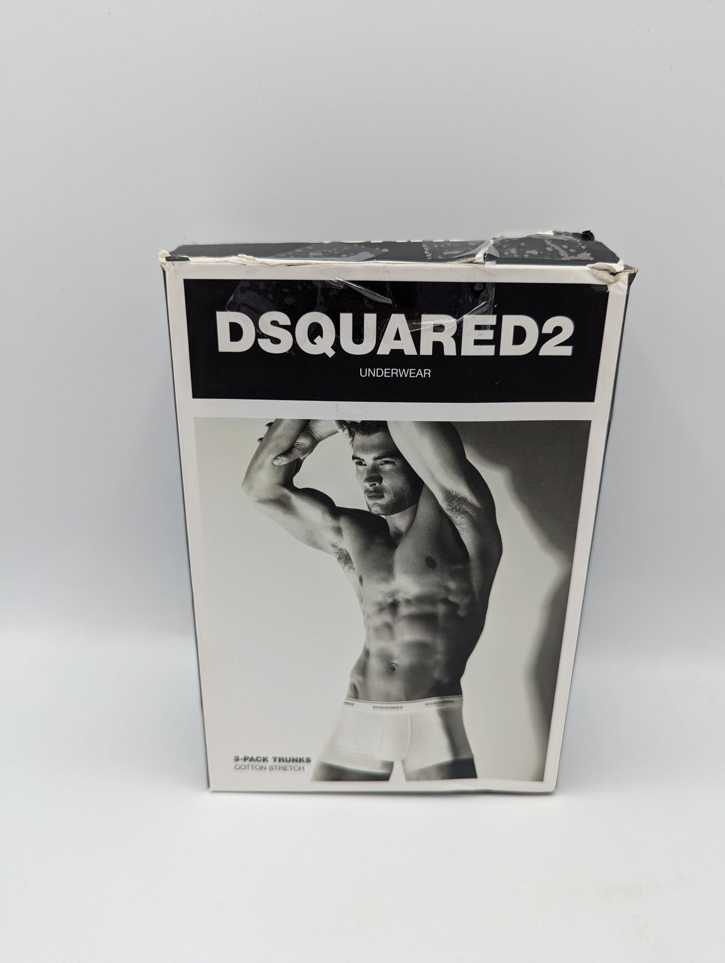DSQUARED2 3 Pack Boxer Briefs - White