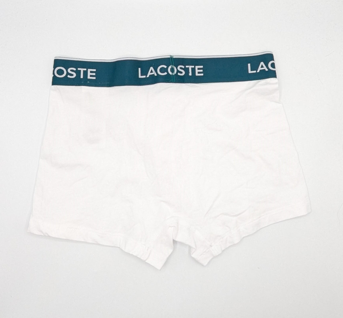Lacoste 2 Pack Boxer Shorts - White / Black