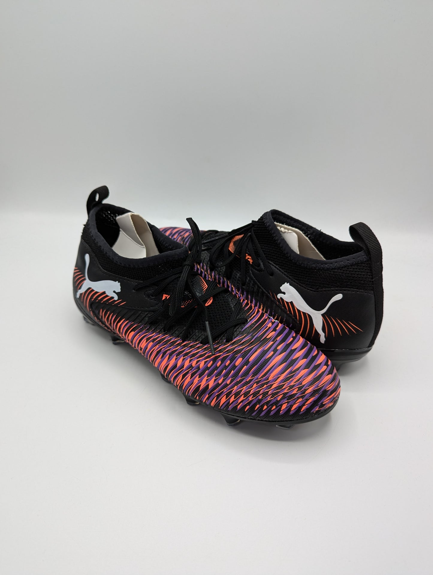 Puma Future 8 Match Artificial Ground Football Boots Juniors - Black / Multi
