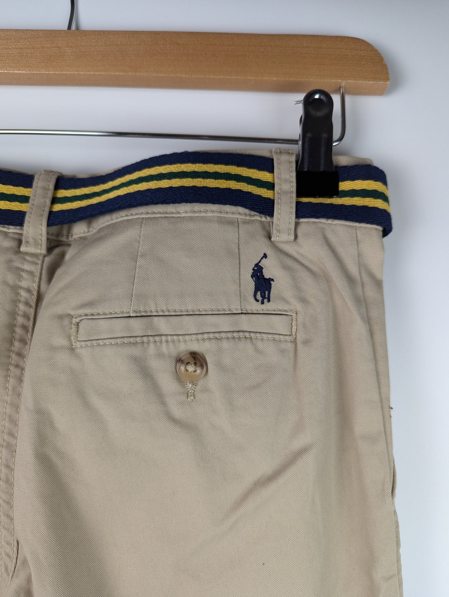 Polo Ralph Lauren Bedford Skinny Flex Shorts Juniors - Beige
