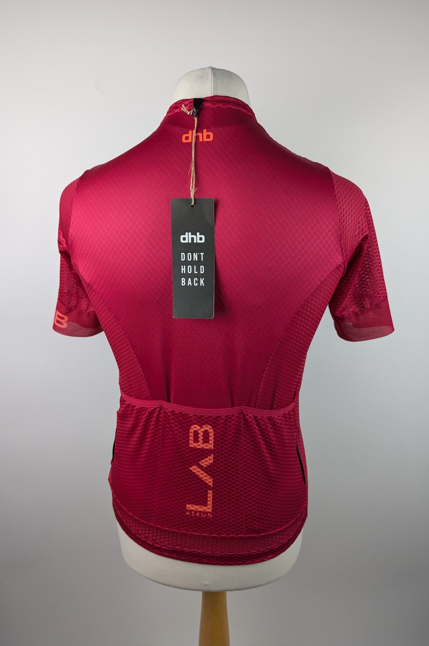 Dhb Aeron Air LAB Mens Short Sleeve Jersey - Pink