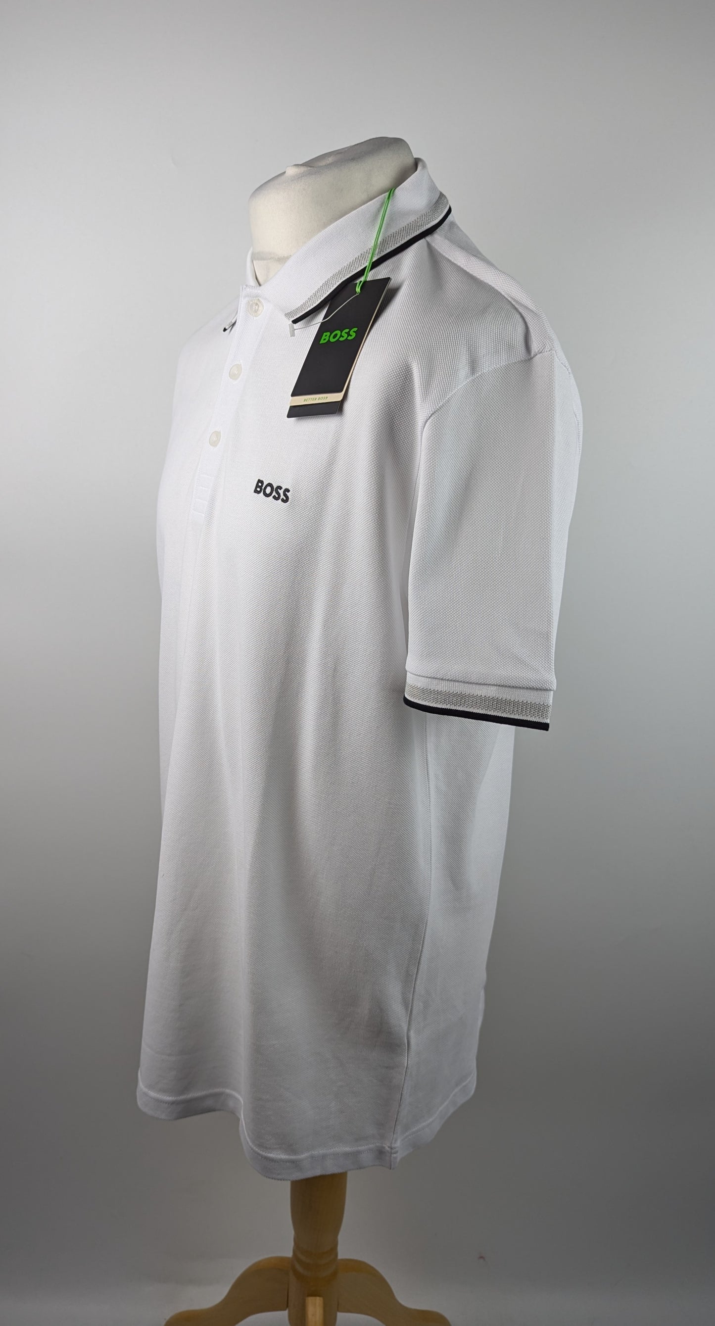 Boss Men's Paddy Polo Shirt - White
