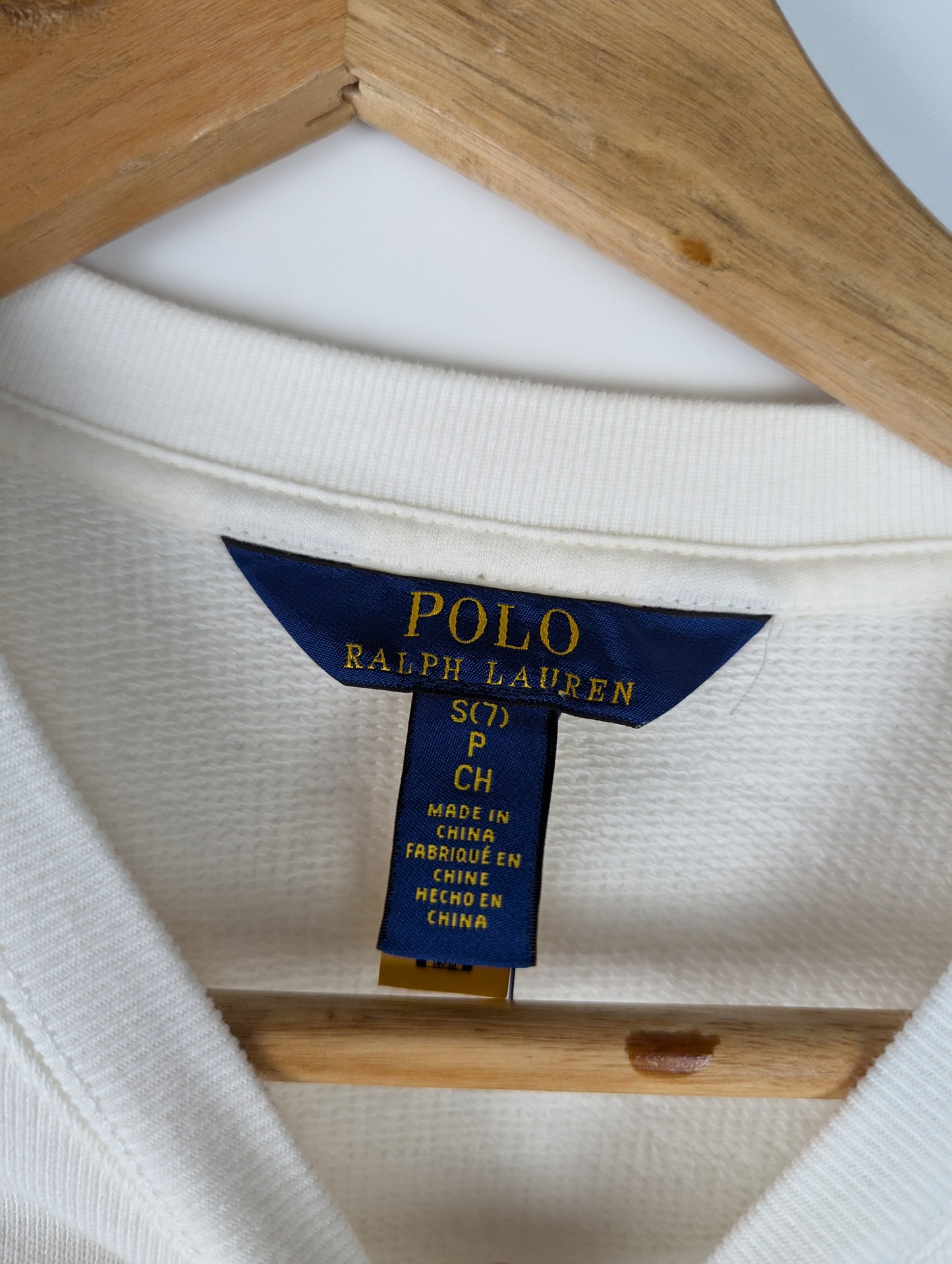 Polo Ralph Lauren Paris Bear sweatshirt Junior - White