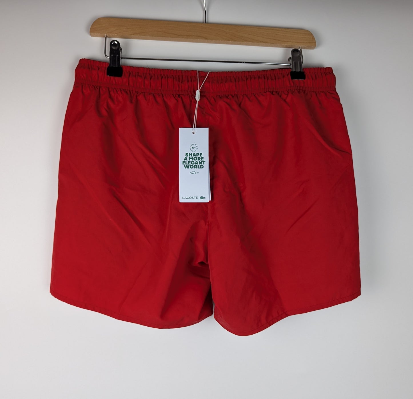 Lacoste Taff Swim Shorts Mens - Red