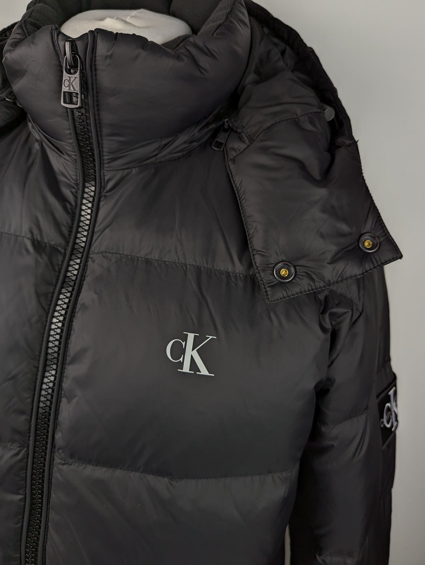 Calvin Klein Jeans Mens Down Puffer jacket - Black