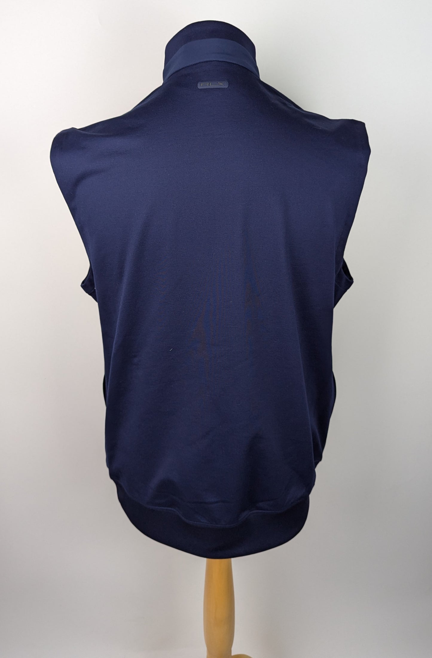 Polo Ralph Lauren Stretch Jersey Quarter-Zip Gilet - Navy
