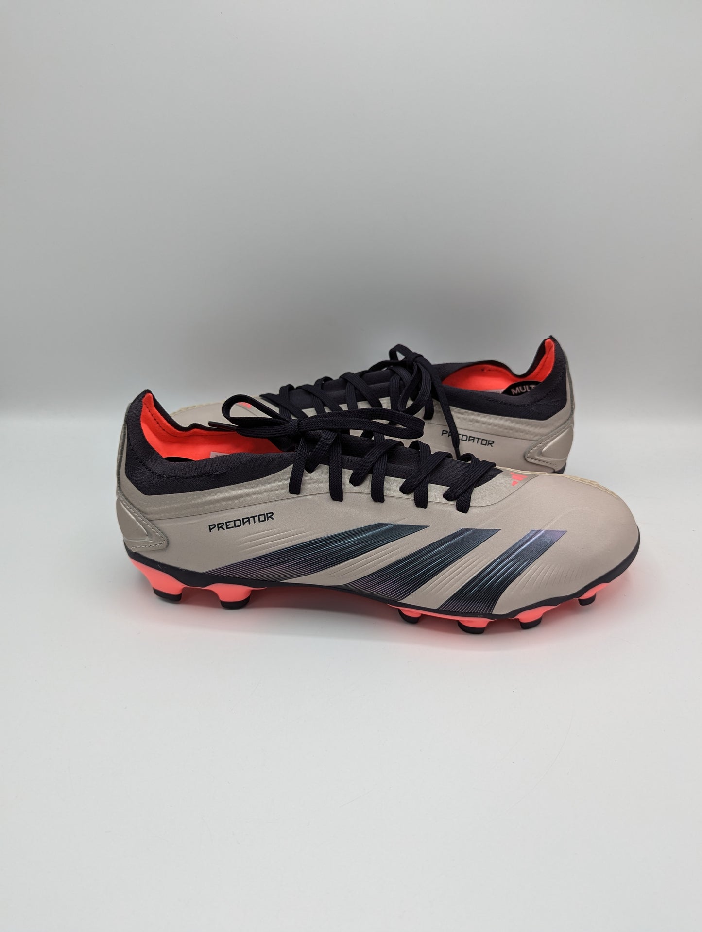 adidas Predator Pro Multi-Ground Football Boots - platinum /Black