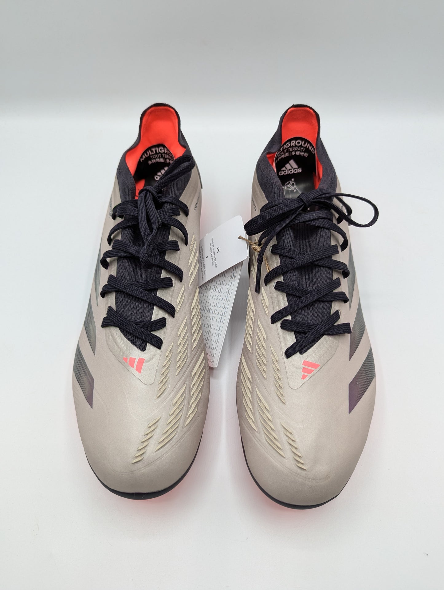 adidas Predator Pro Multi-Ground Football Boots - platinum /Black