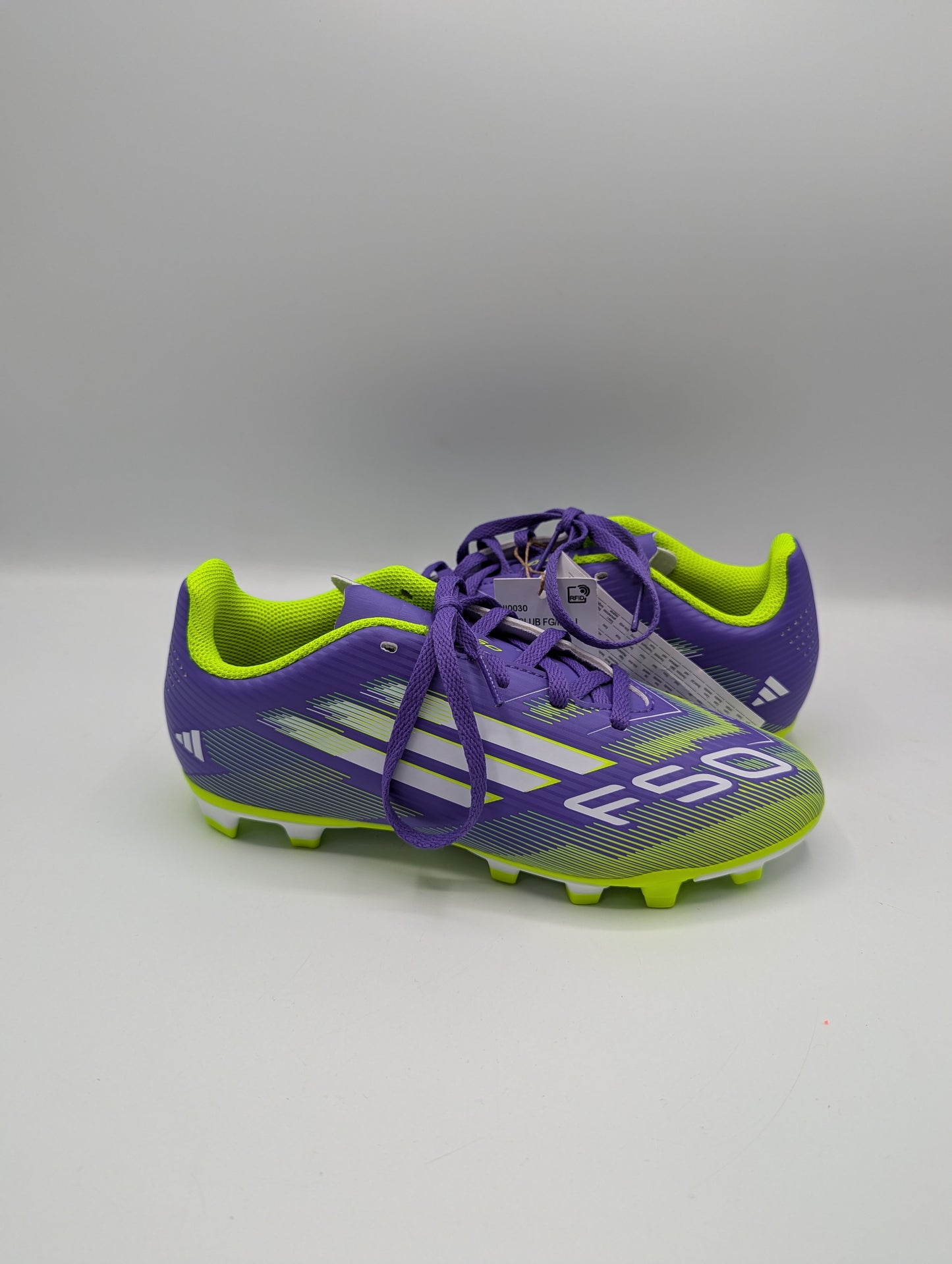 Adidas F50 Club Firm / Multi-Ground Boots Kids - Purple / Green