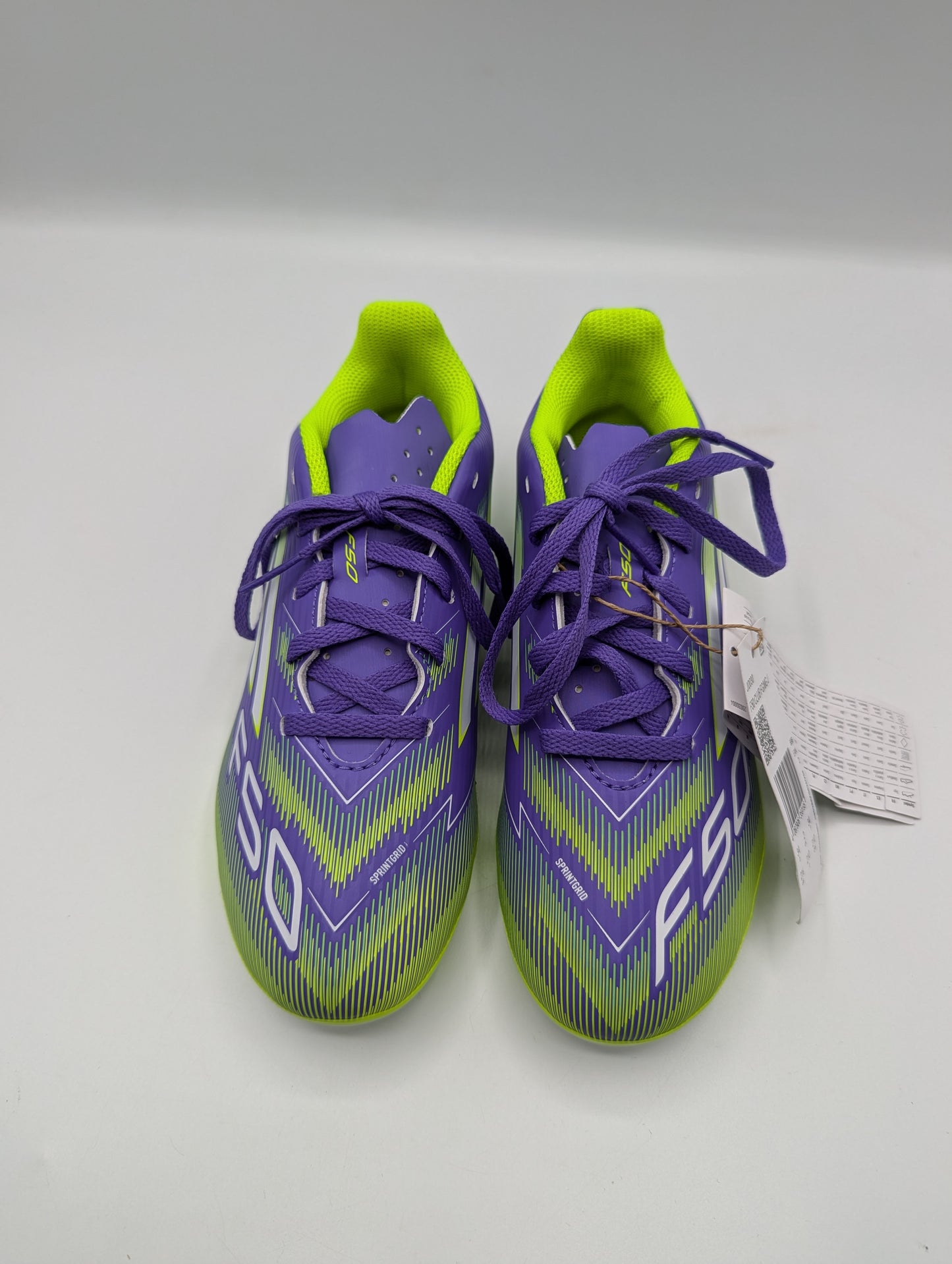 Adidas F50 Club Firm / Multi-Ground Boots Kids - Purple / Green