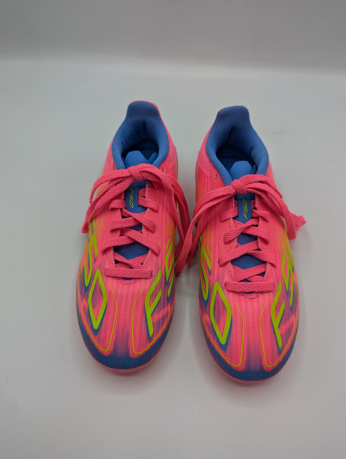 Adidas F50 League Childrens Firm Ground Football Boots - Pink