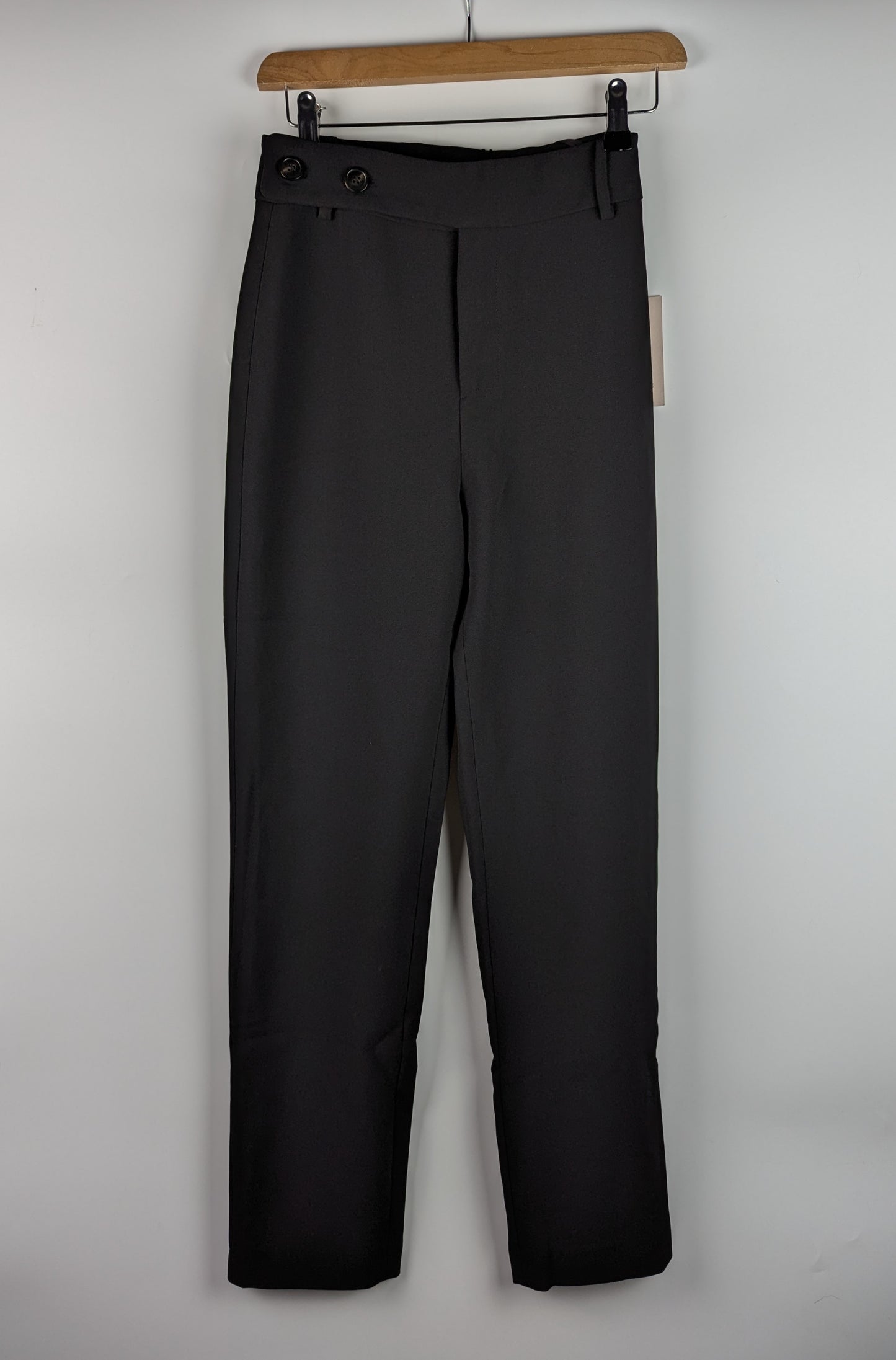 ODD MUSE The Ultimate Muse Straight Leg Trousers- Black