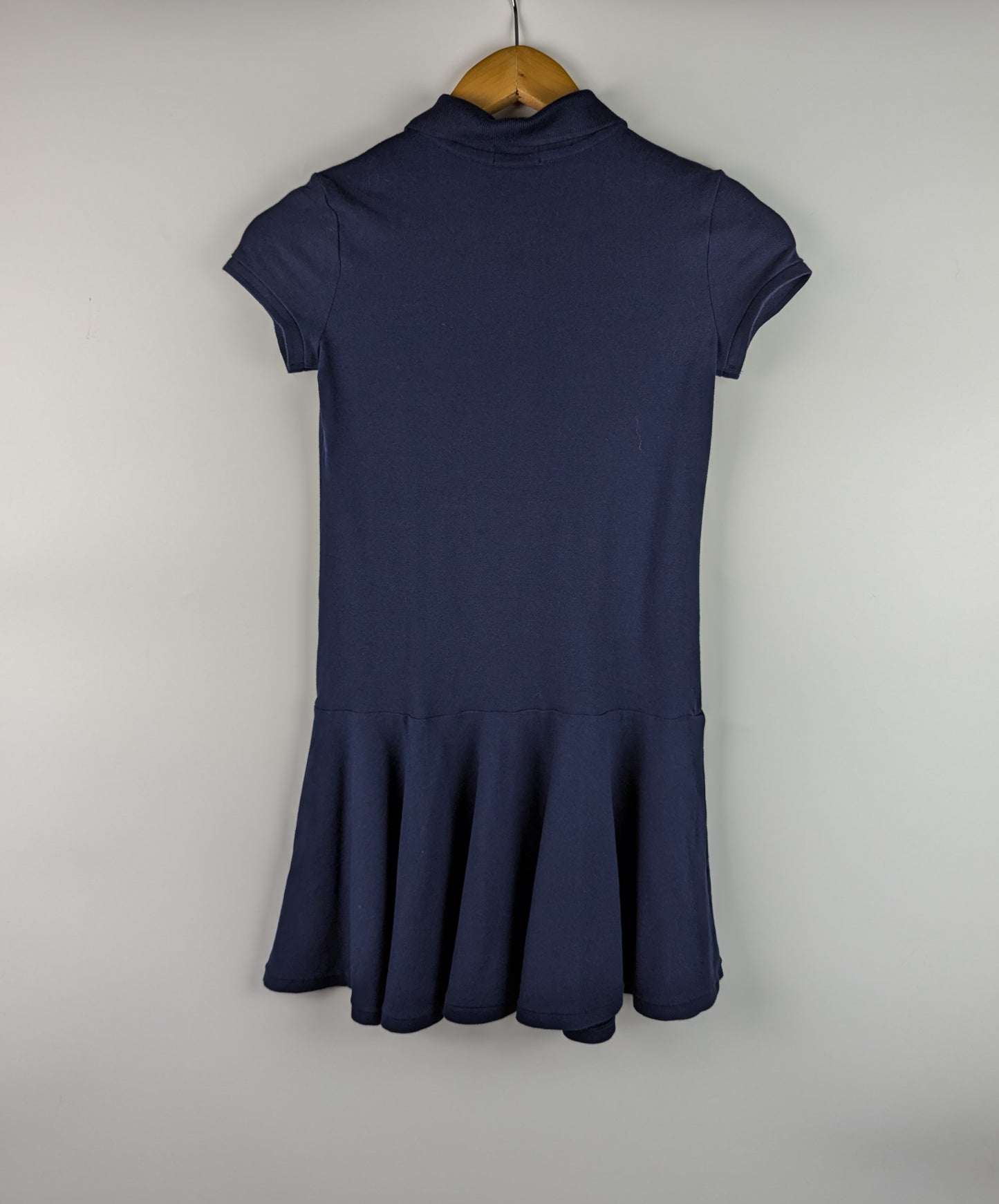 POLO RALPH LAUREN Embroidered Pony Polo Dress Juniors - Navy