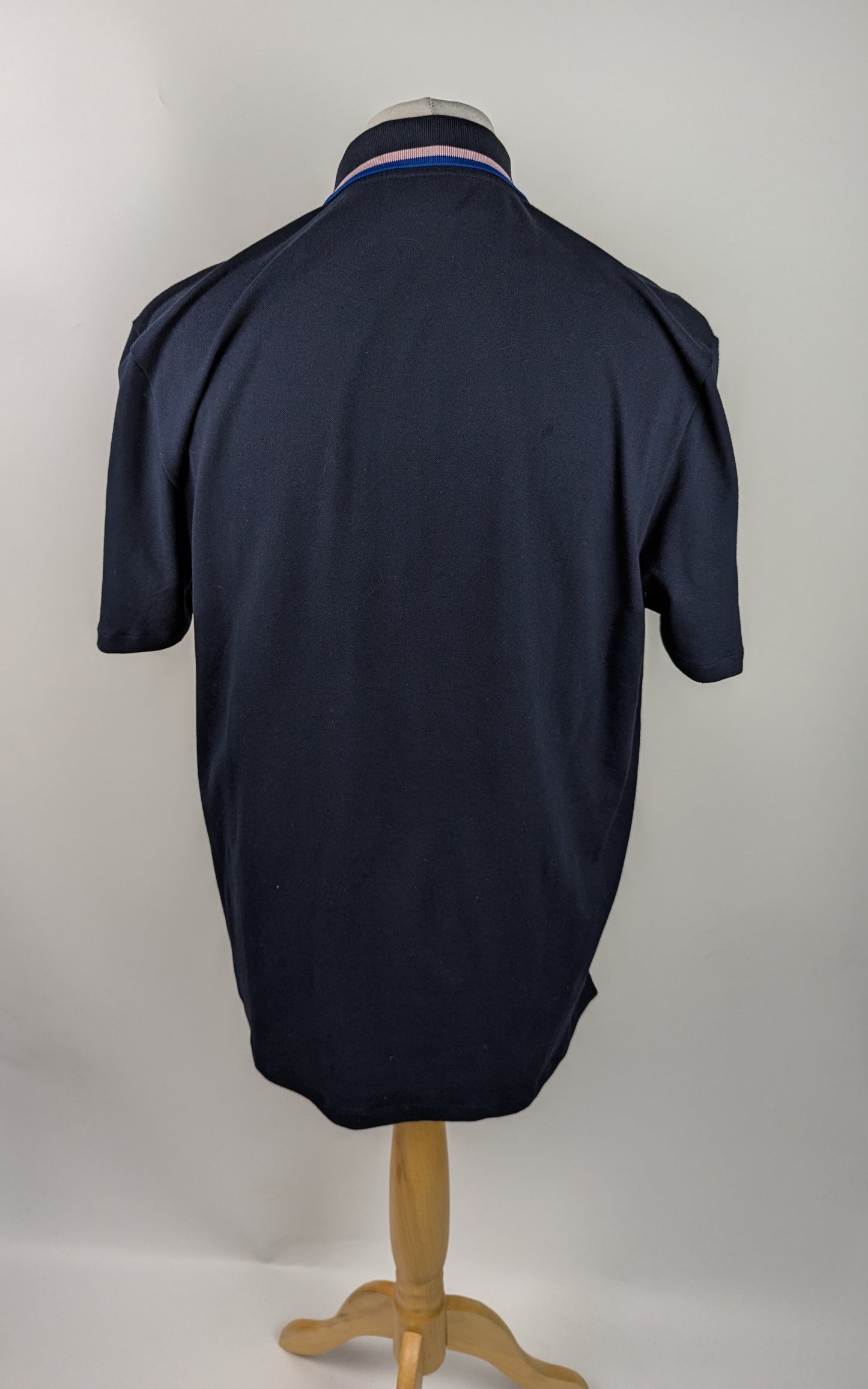 PS Paul Smith Zip Tip Polo Shirt - Blue