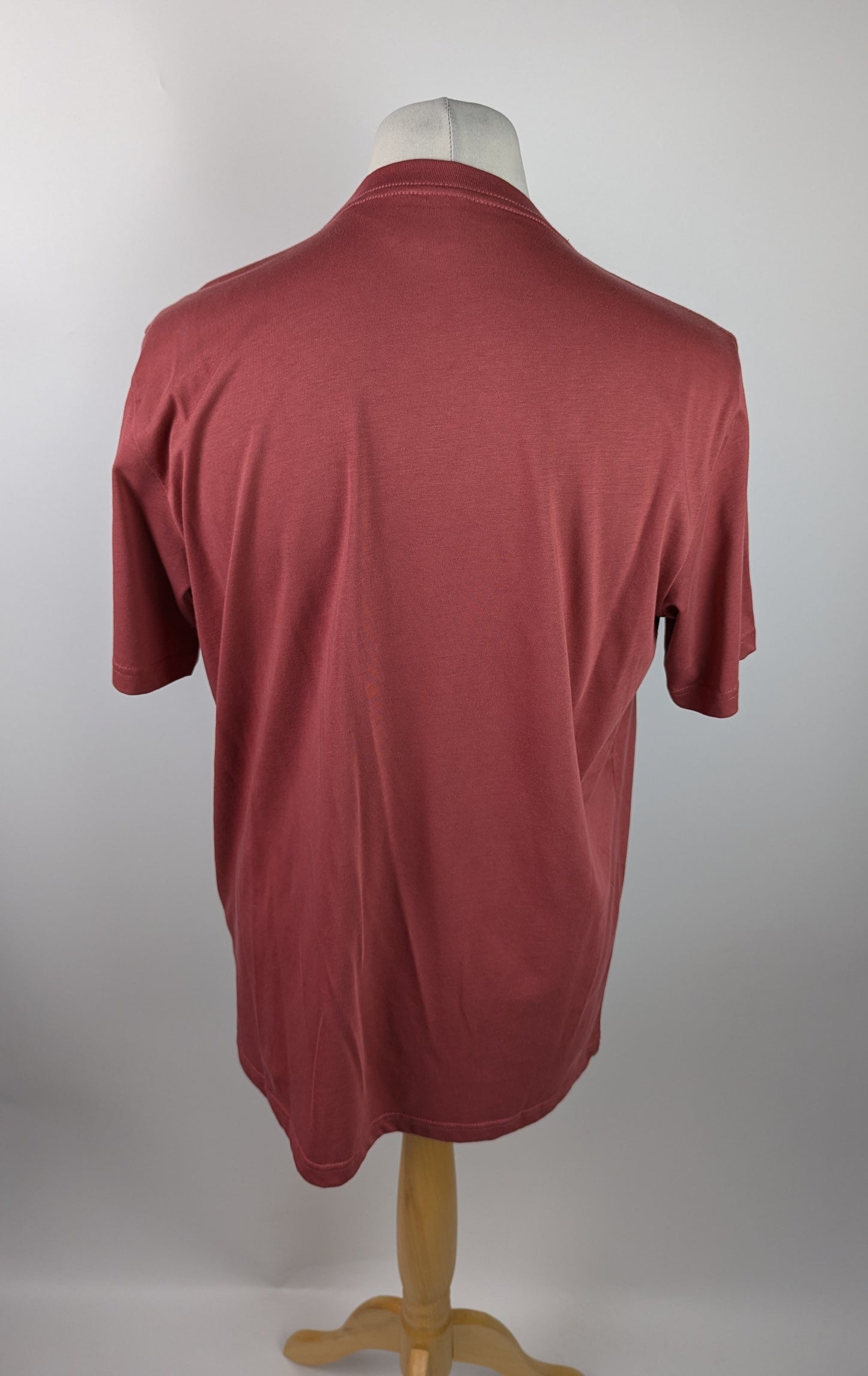 PS PAUL SMITH Zebra Crew Neck T-Shirt - Maroon 23C