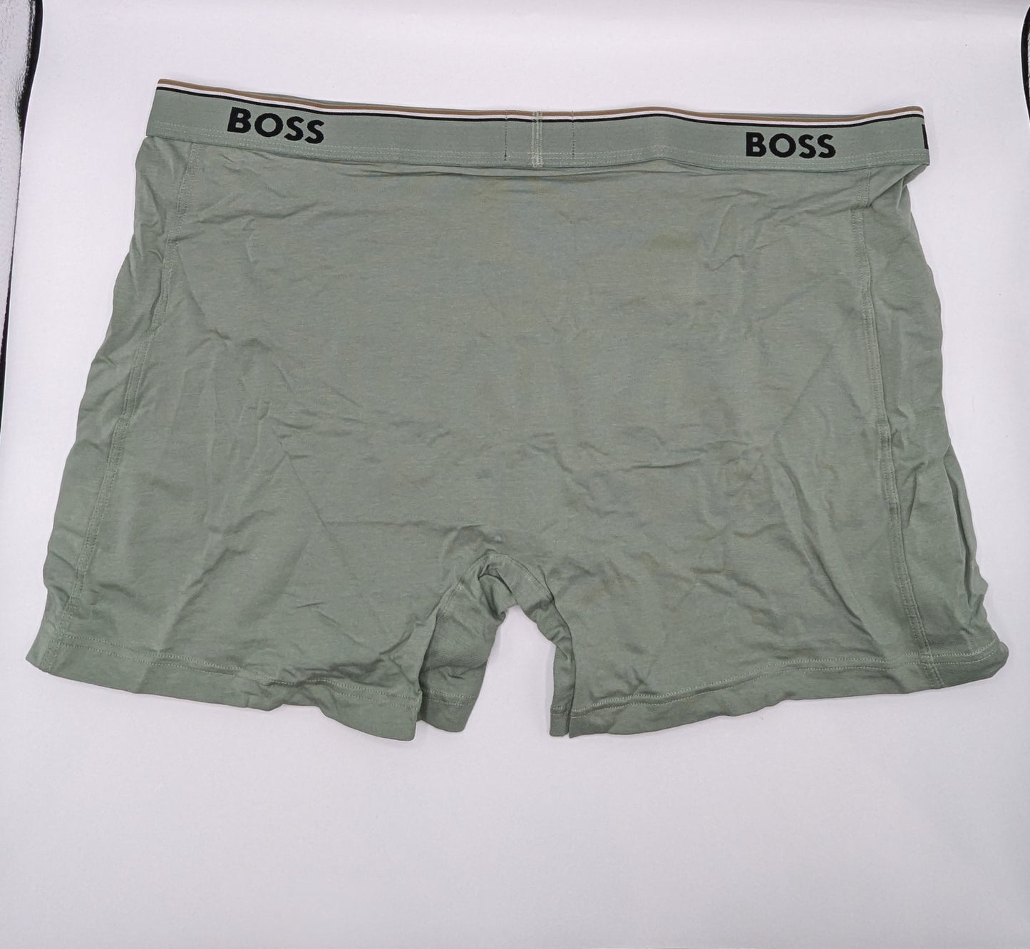 BOSS 3 Pack Power Boxer Shorts - Black / Navy / Green