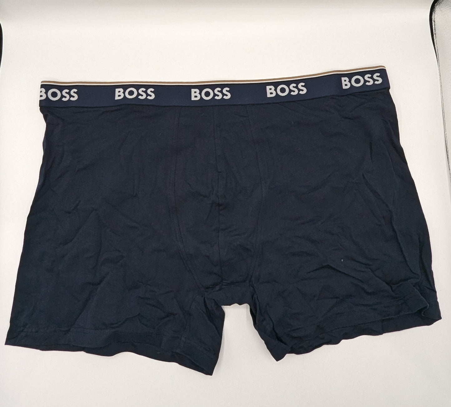 BOSS 3 Pack Power Boxer Shorts - Black / Navy / Green