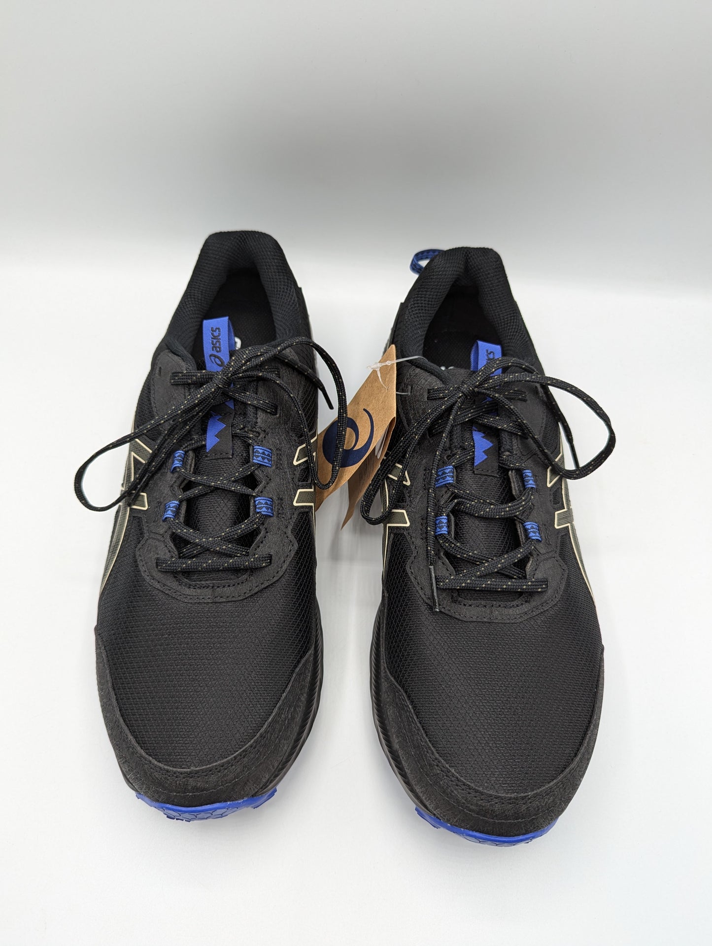 Asics GEL-Venture 9 Waterproof Men's Trail Running Shoes - Black / Blue