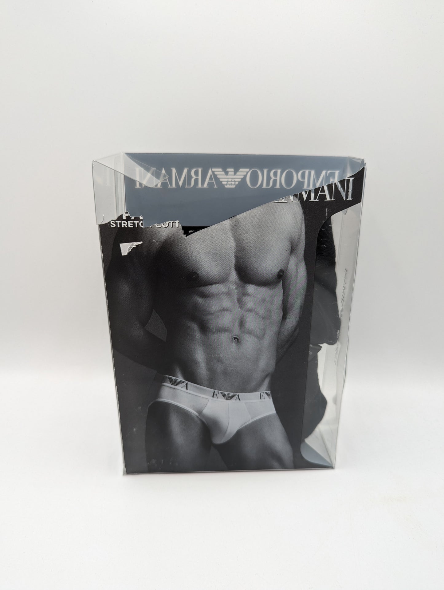 EMPORIO ARMANI Mens 3 Pack Briefs - Black